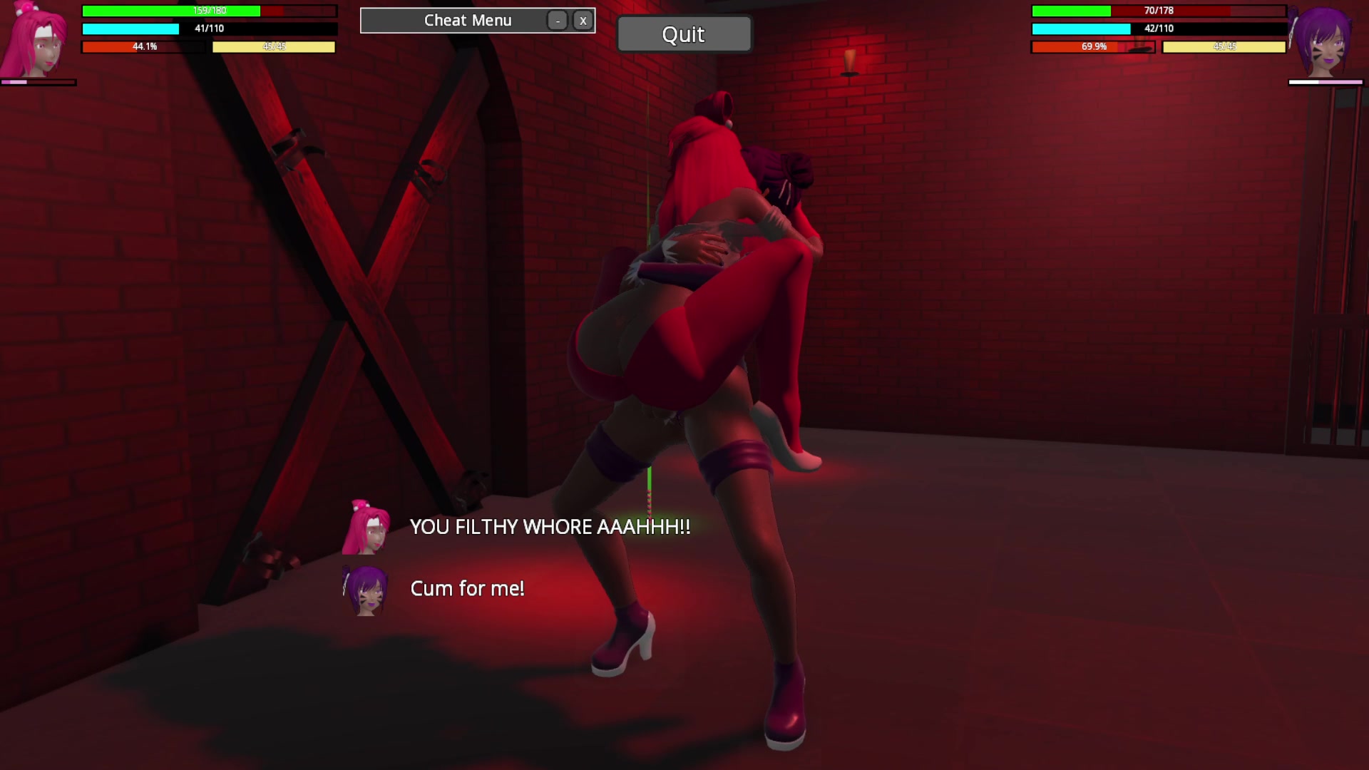 女学生フタナリ触手エッチ激突