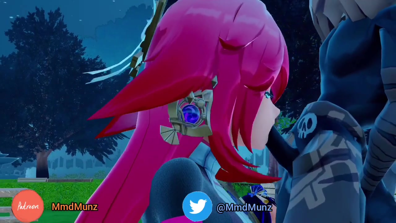 Plan à trois avec hilichurl, raiden shogun et yae miko