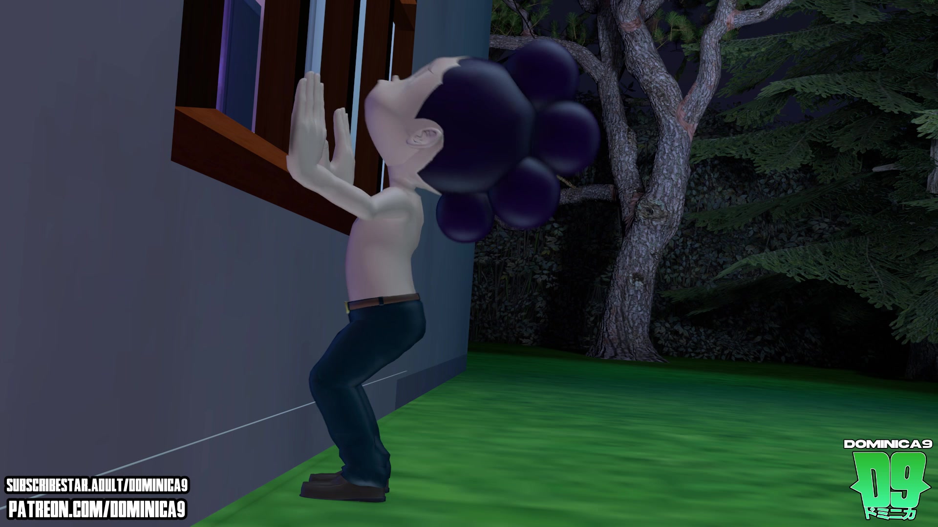 Mineta bloqué : orgie école filles futanari tentacules