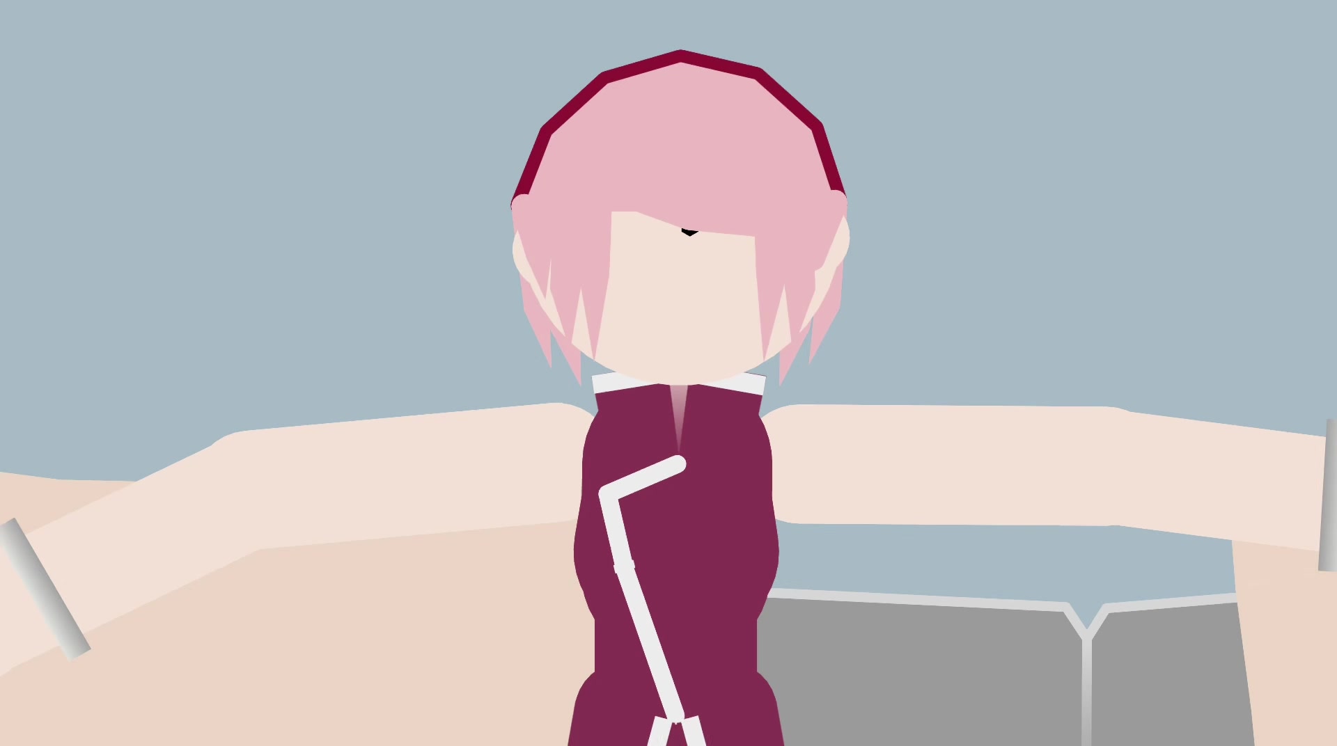 Sakura e himawari compartilham um boquete travesso