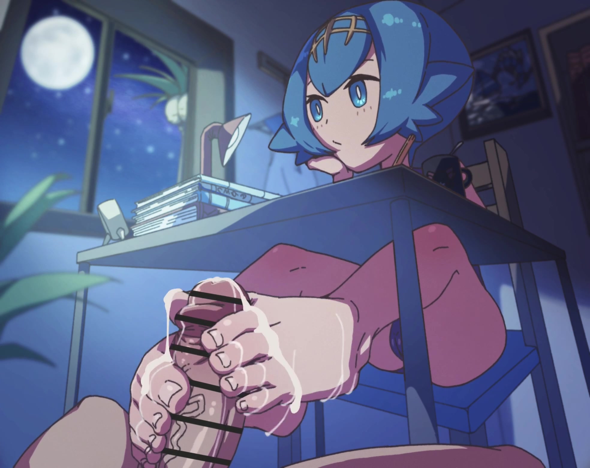 покемон лана фута тентакль эччи