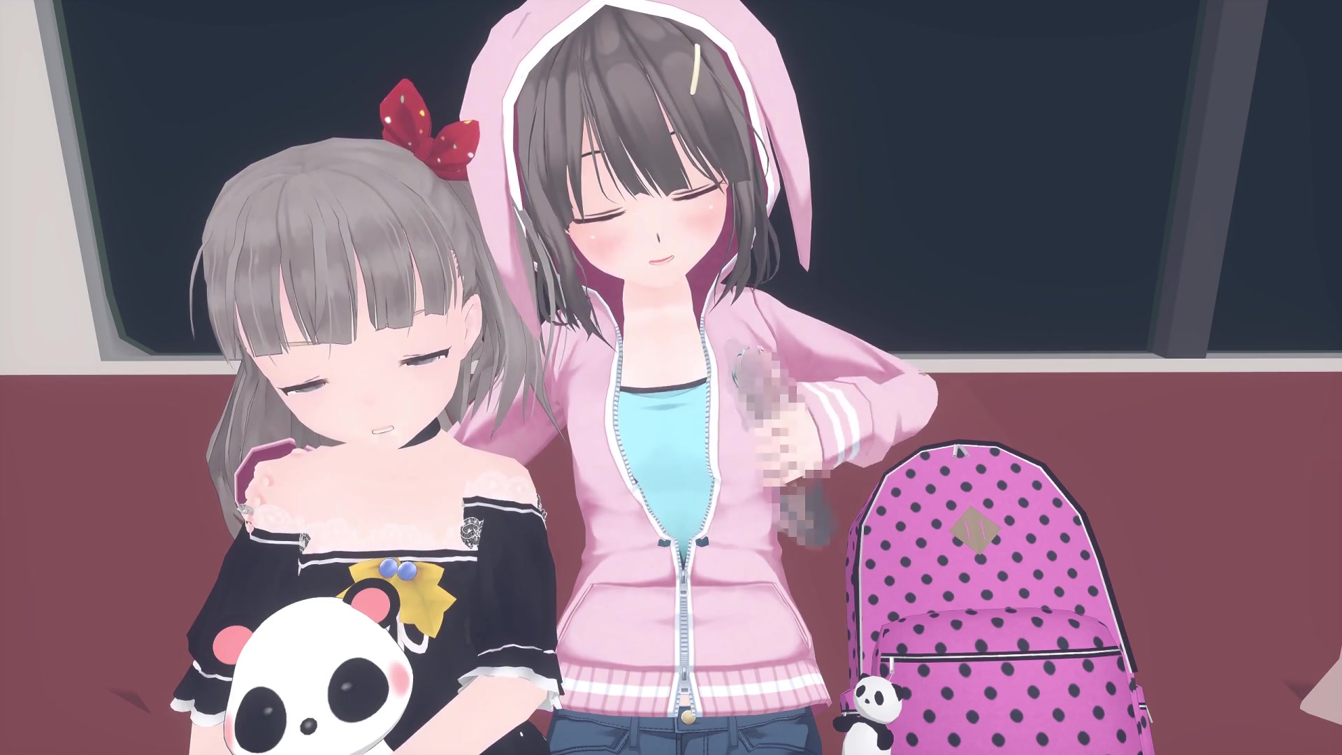 仮眠中の妹のペットボトル変身