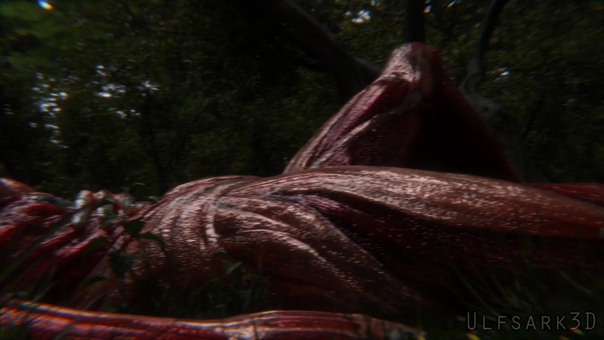 Sexy femelle titan scène de baise