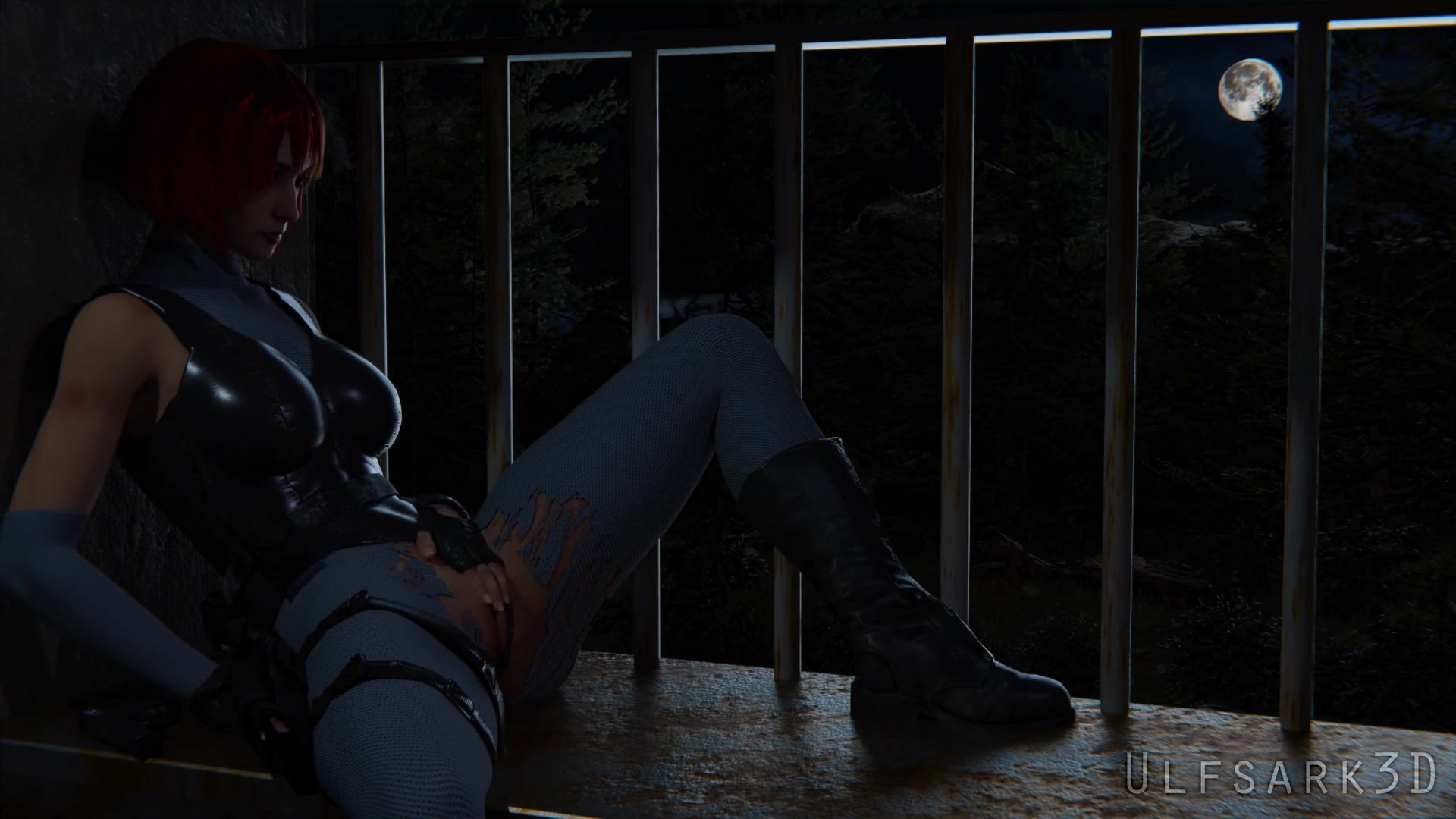 La masturbation coquine de regina - dino crisis (ulfsark3d)