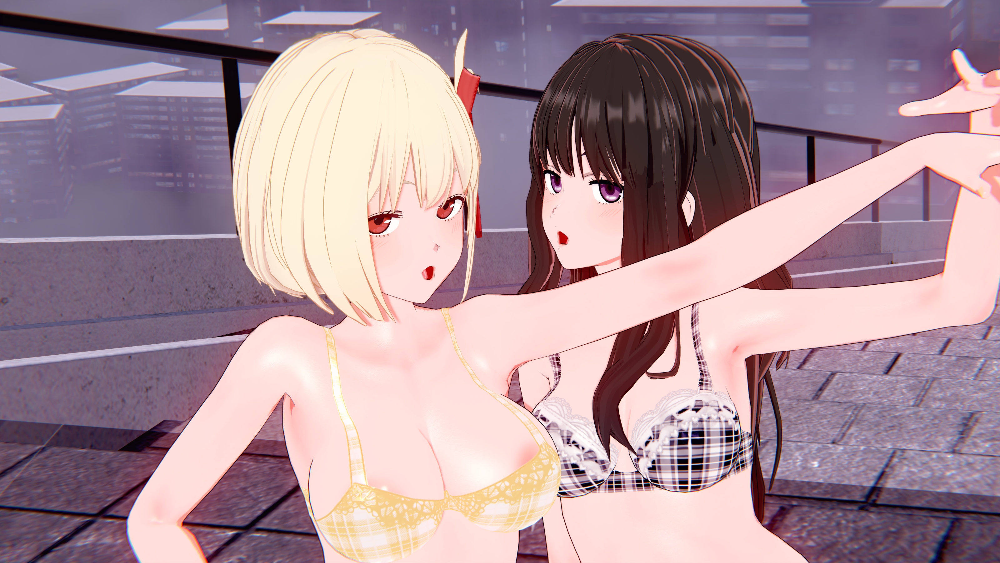 эротическая тентакль-футанари встреча школьницы такины в беде