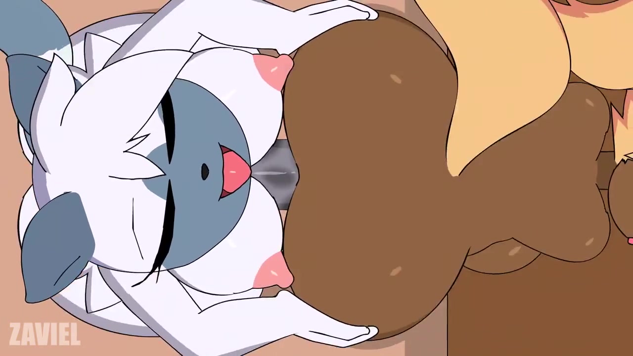 Trisal intenso de futanari