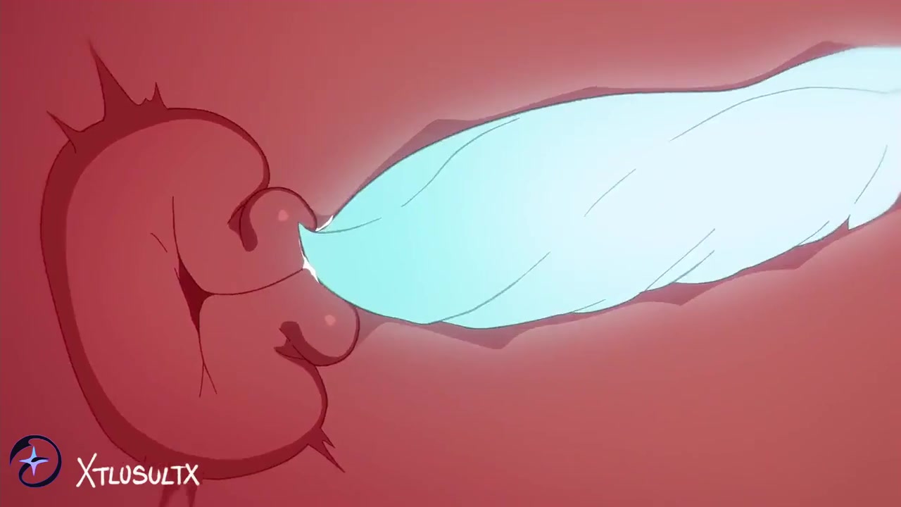 Vash o stampede cheio de ovos por futanari tentáculo