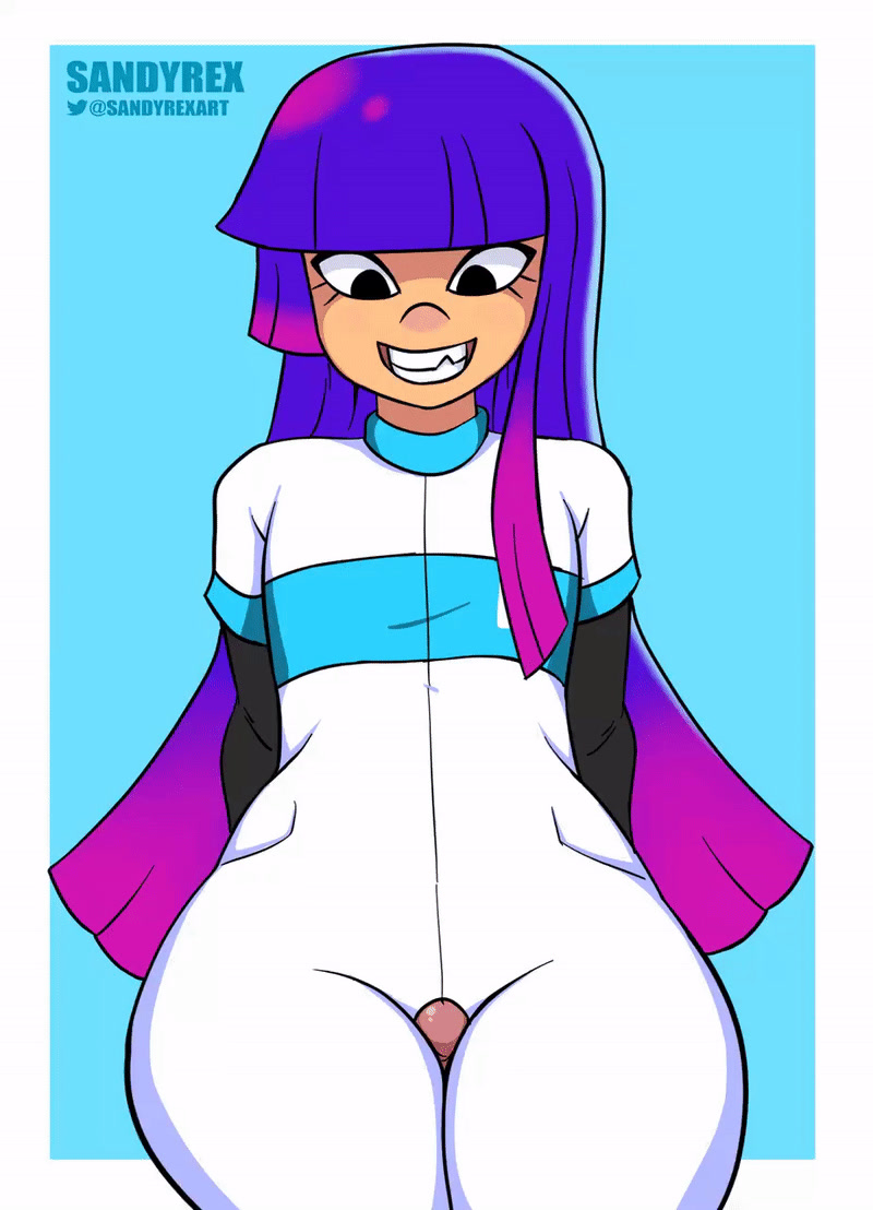 Miko recebe uma punheta de coxa de sandyrex