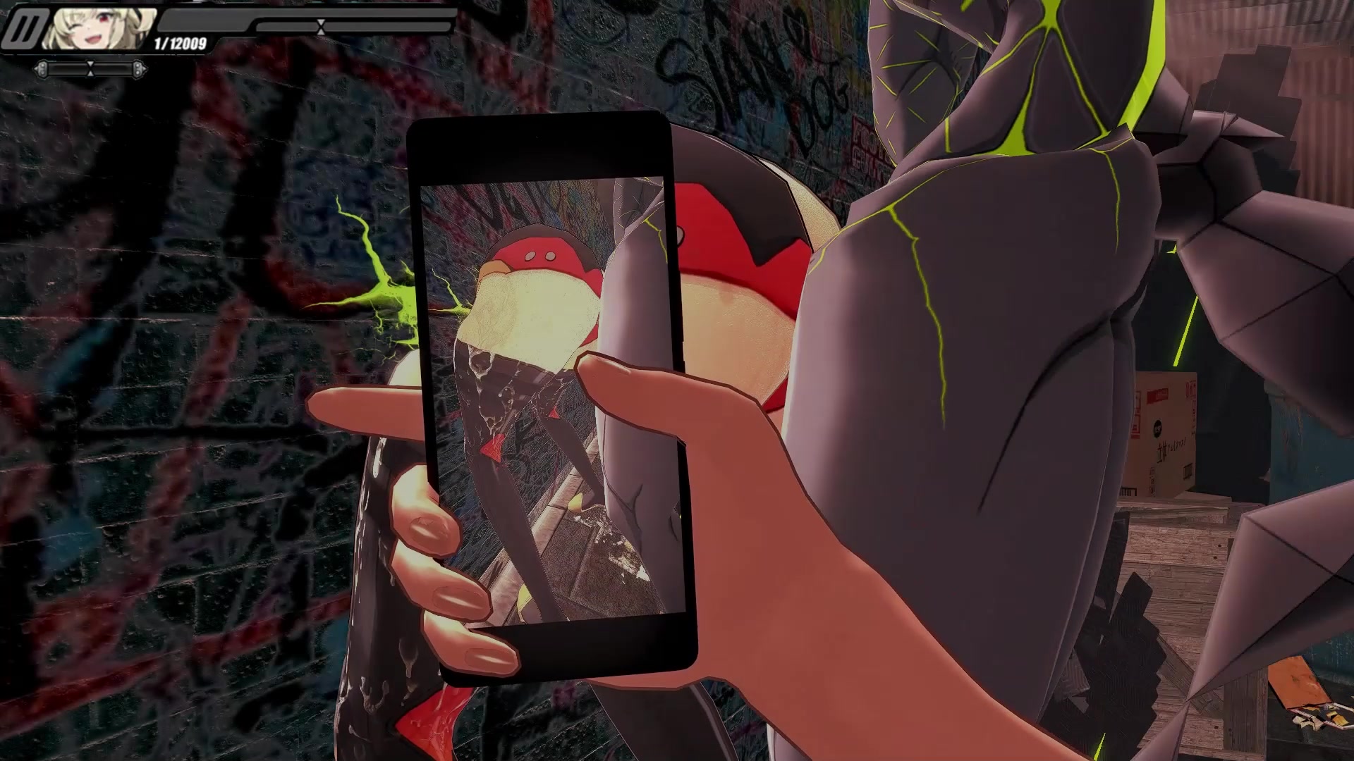 Burnice steckengeblieben