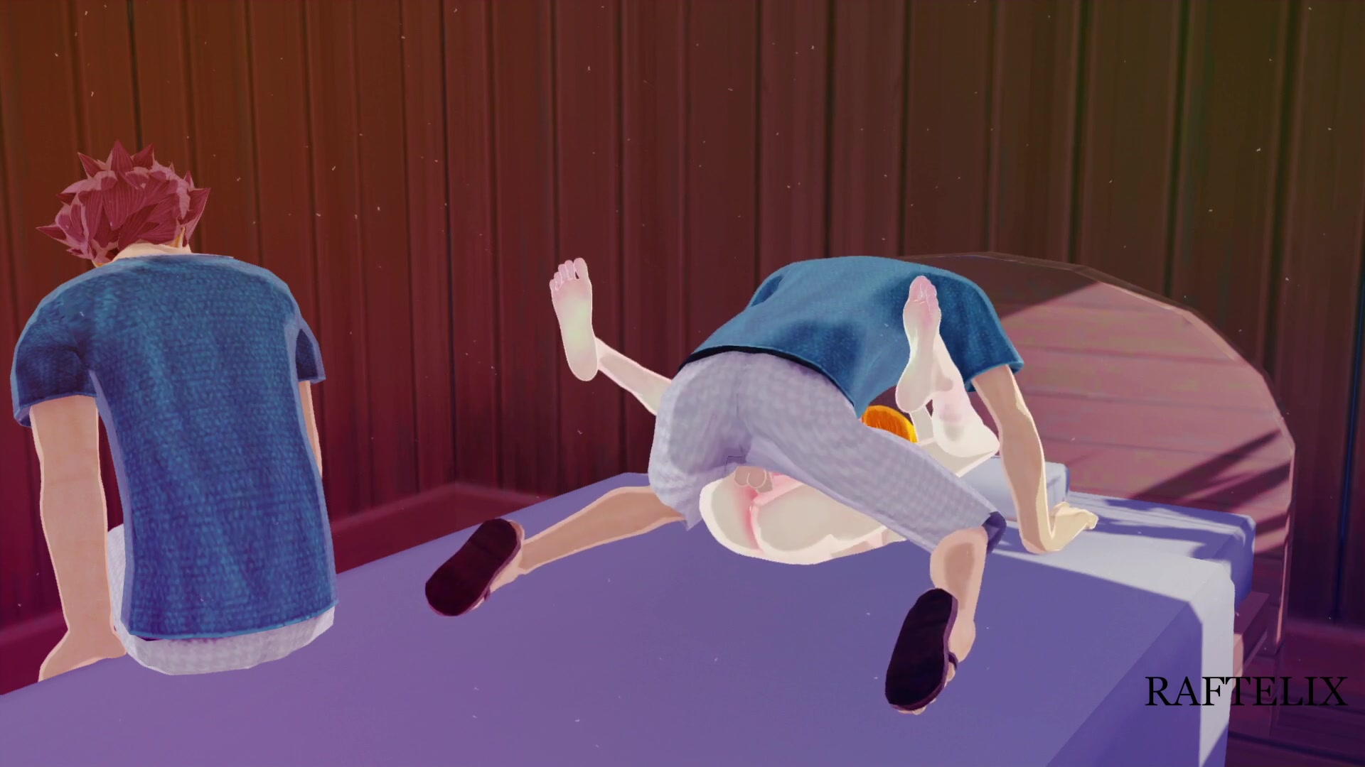 خيانة فوتاناري المخلوقات المجنحة مع تلميذة مثيرة