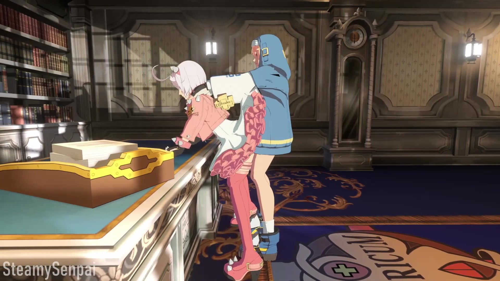 Ky kiske surprend bridget et elphelt au bureau