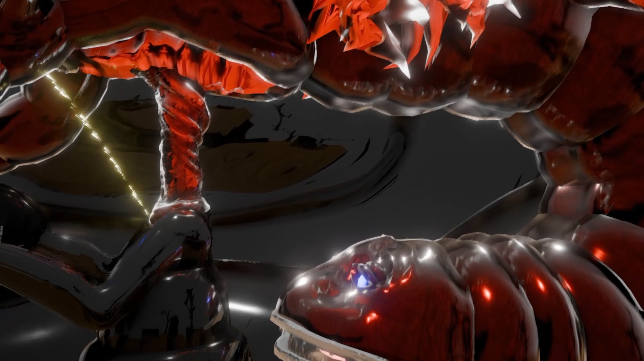 космическая странность: блестящий моэ-монстр анальный бдсм