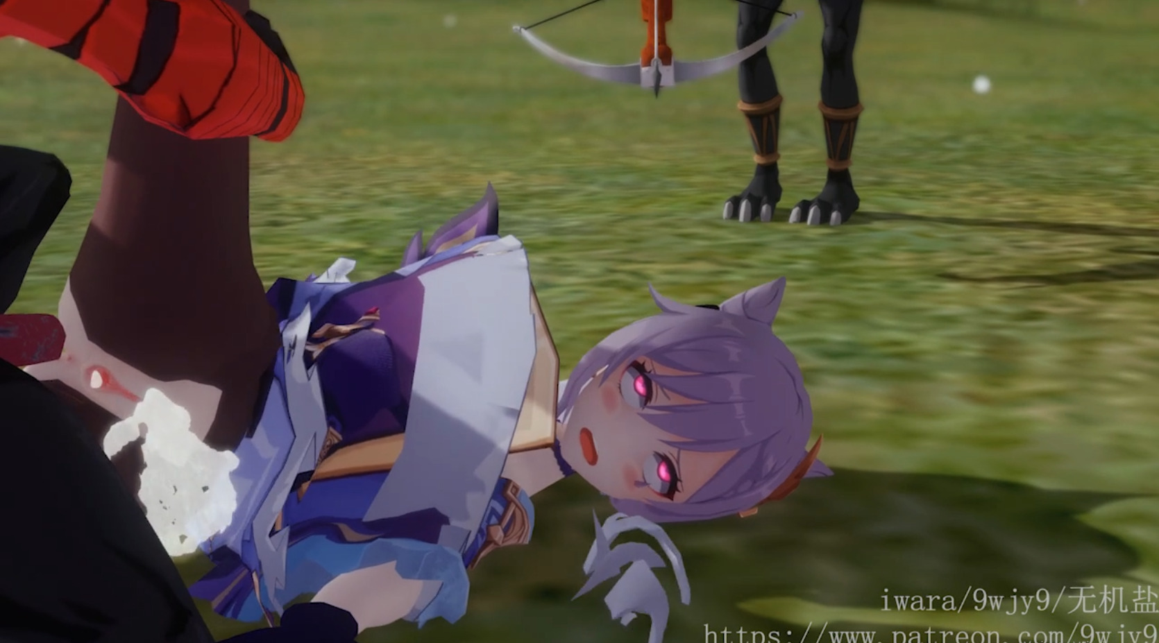 Keqing meets hilichurl