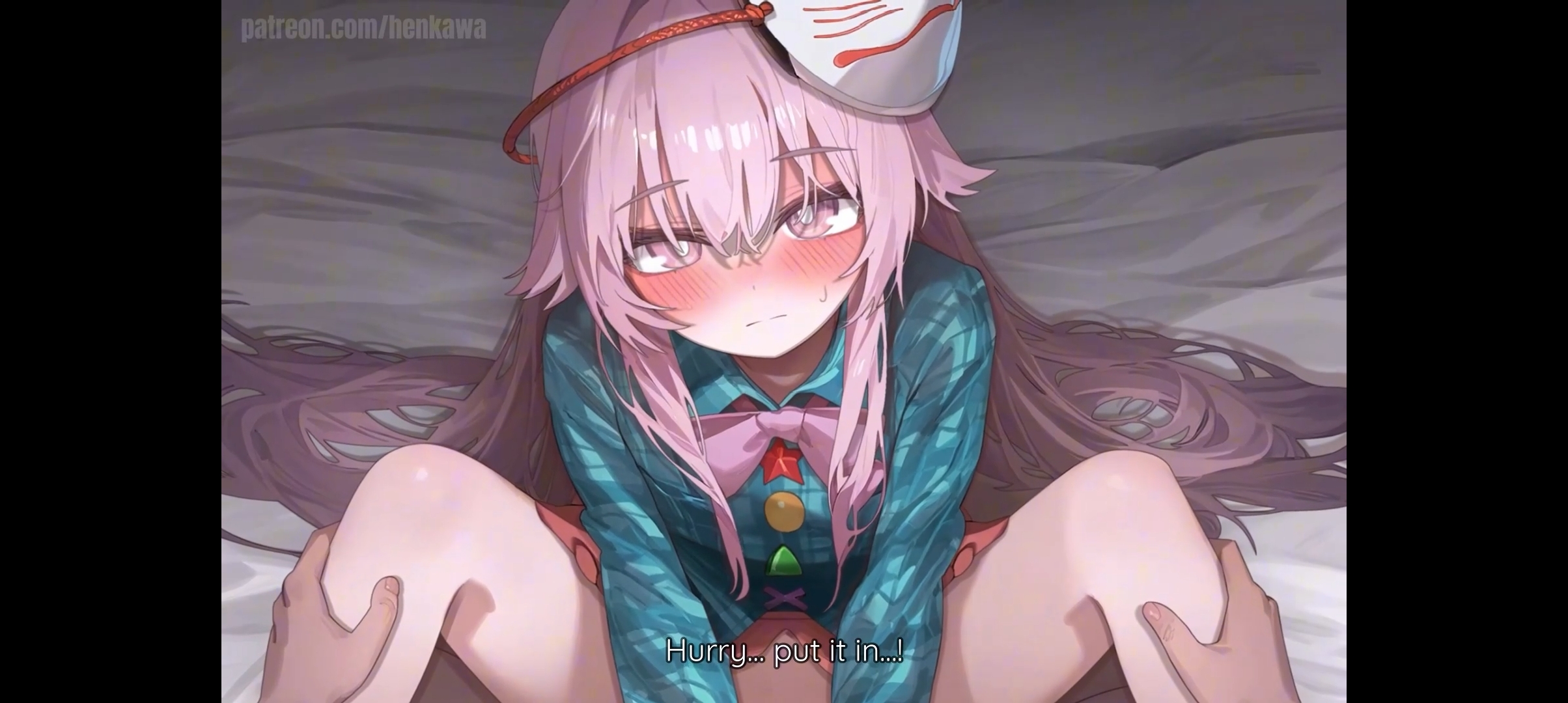 Rosto de hata, expressão mutável