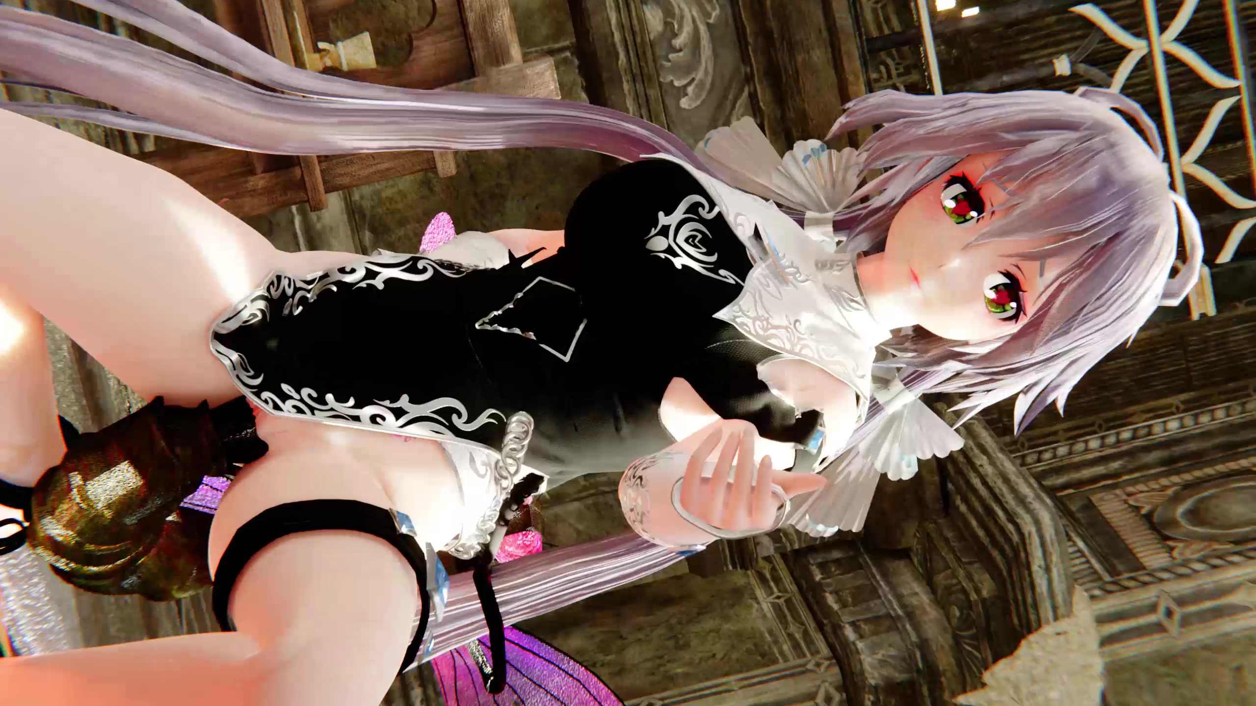 天依子羊と昆虫の遭遇