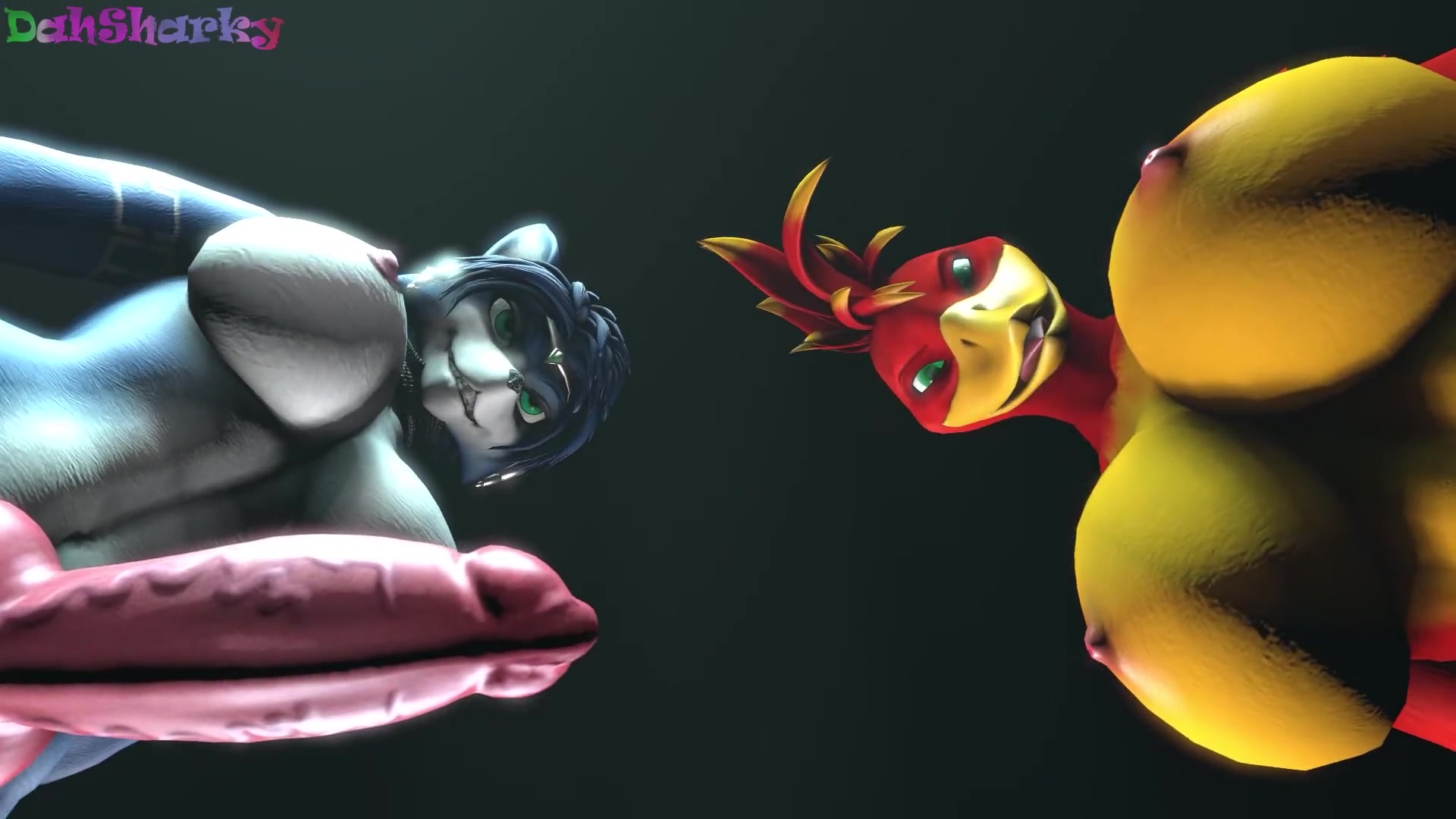 Dreier futa krystal und kazooie