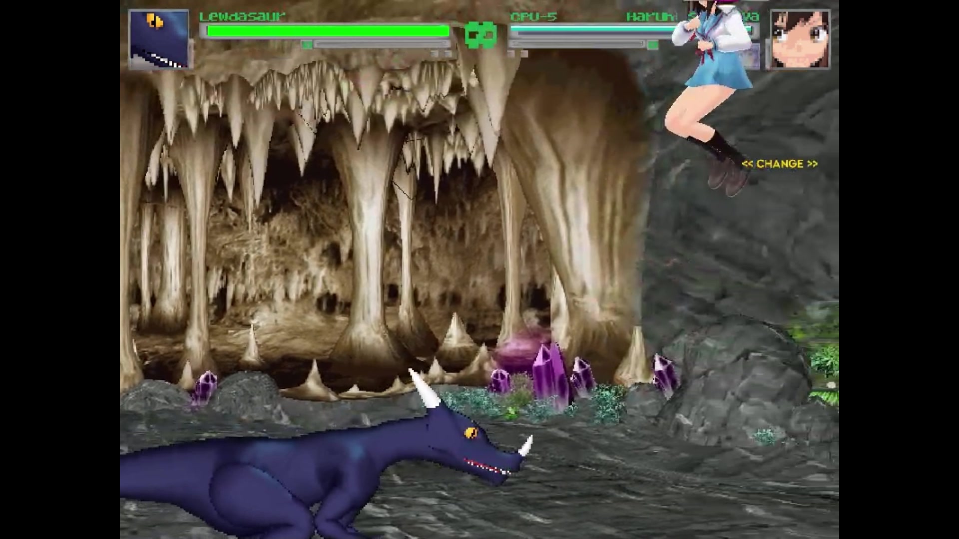 Lewdasaur dominateur prend haruhi et mel