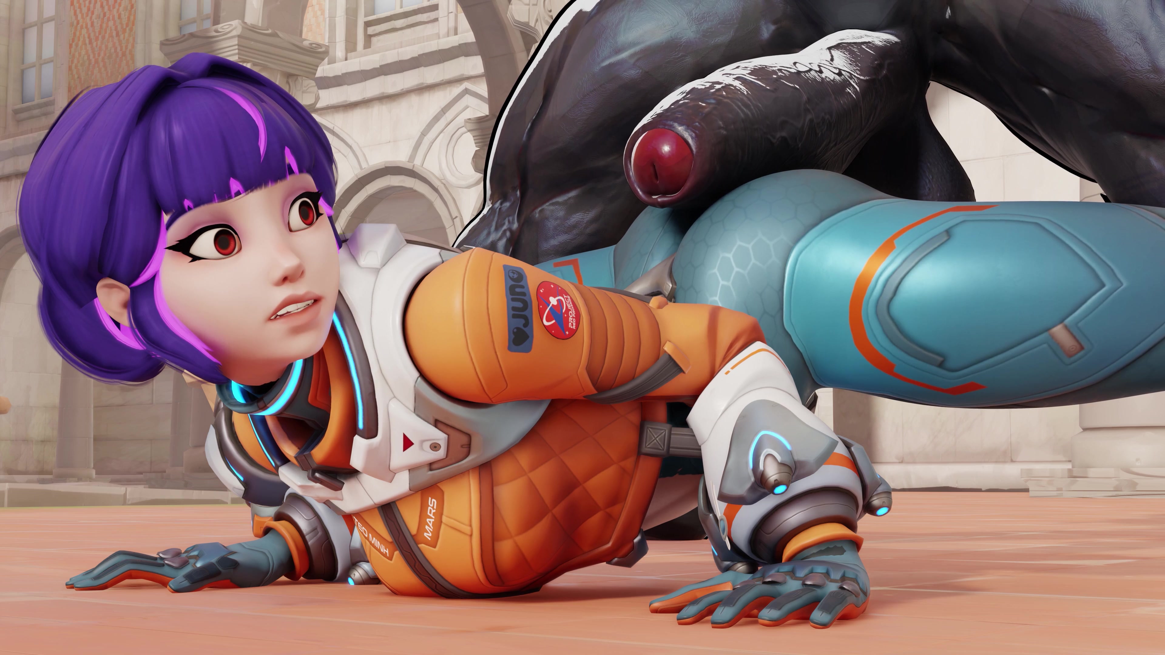 Symbiotic stretch with juno bewyx