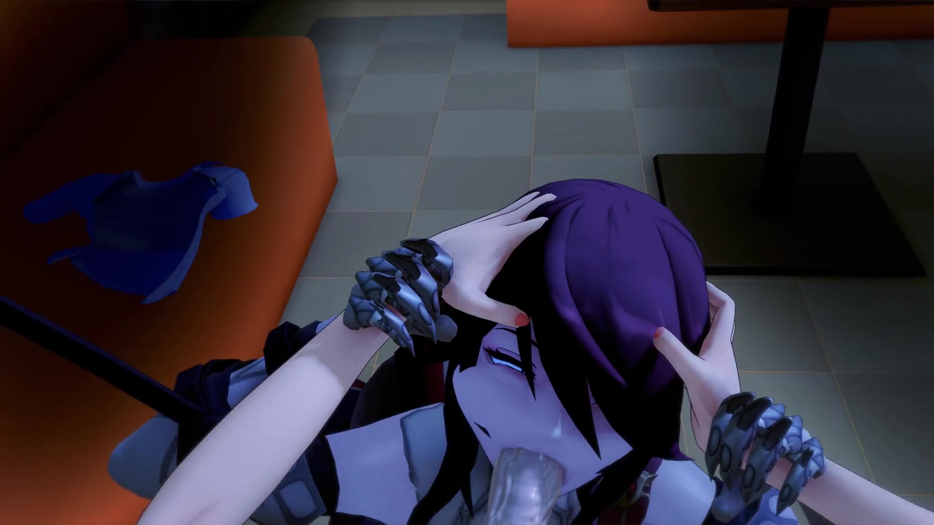 ロサリアは原神でフェラチオをする