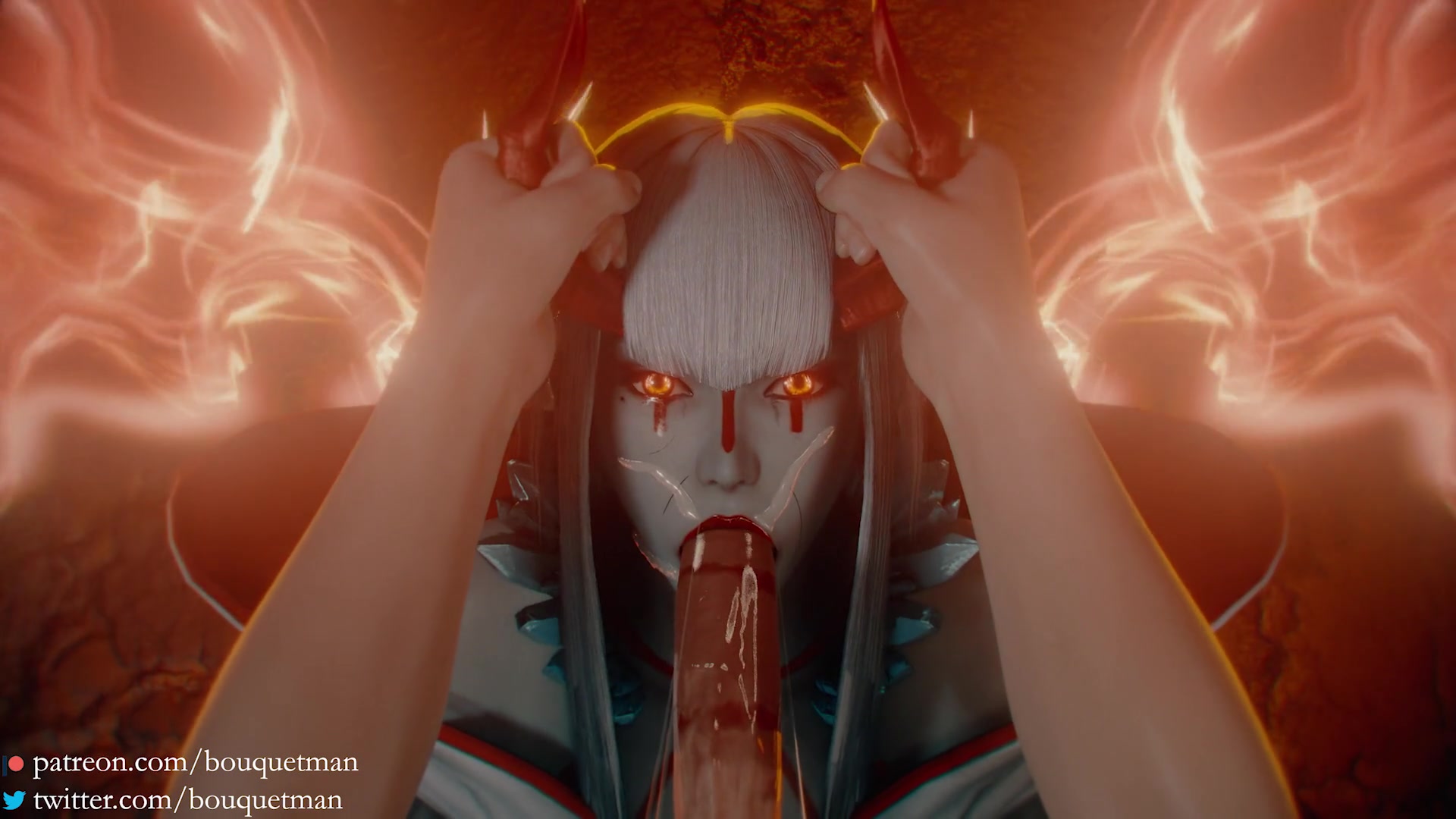 Devil kazumi mishima's naughty blowjob