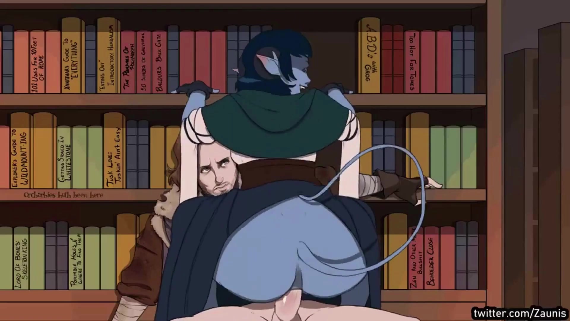 مشهد إيتشي لزاونيس في مكتبة جستر