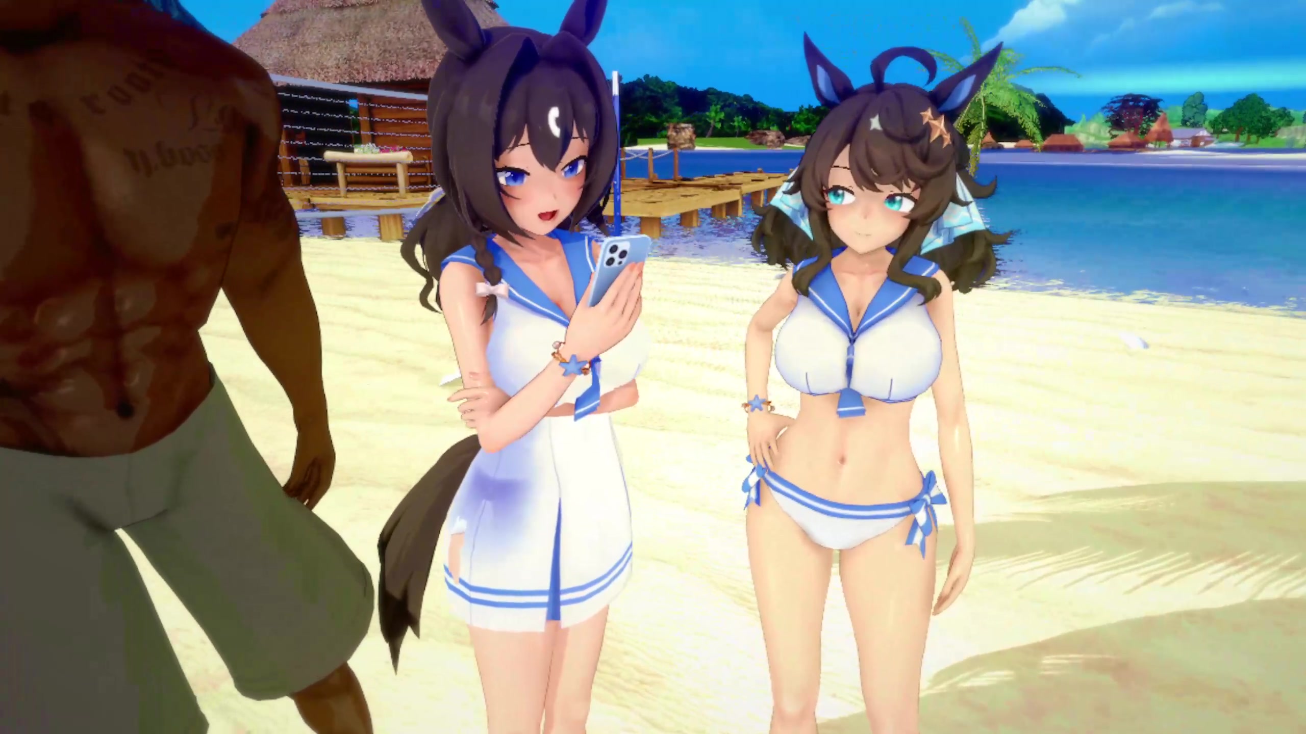 Duramente y daring tact_uma musume