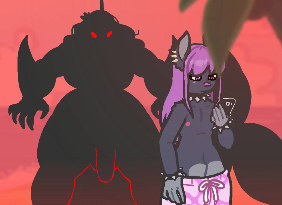 नखरे वाली शार्क ने टेंटेकल फुटानारी स्कूलगर्ल पर हमला किया