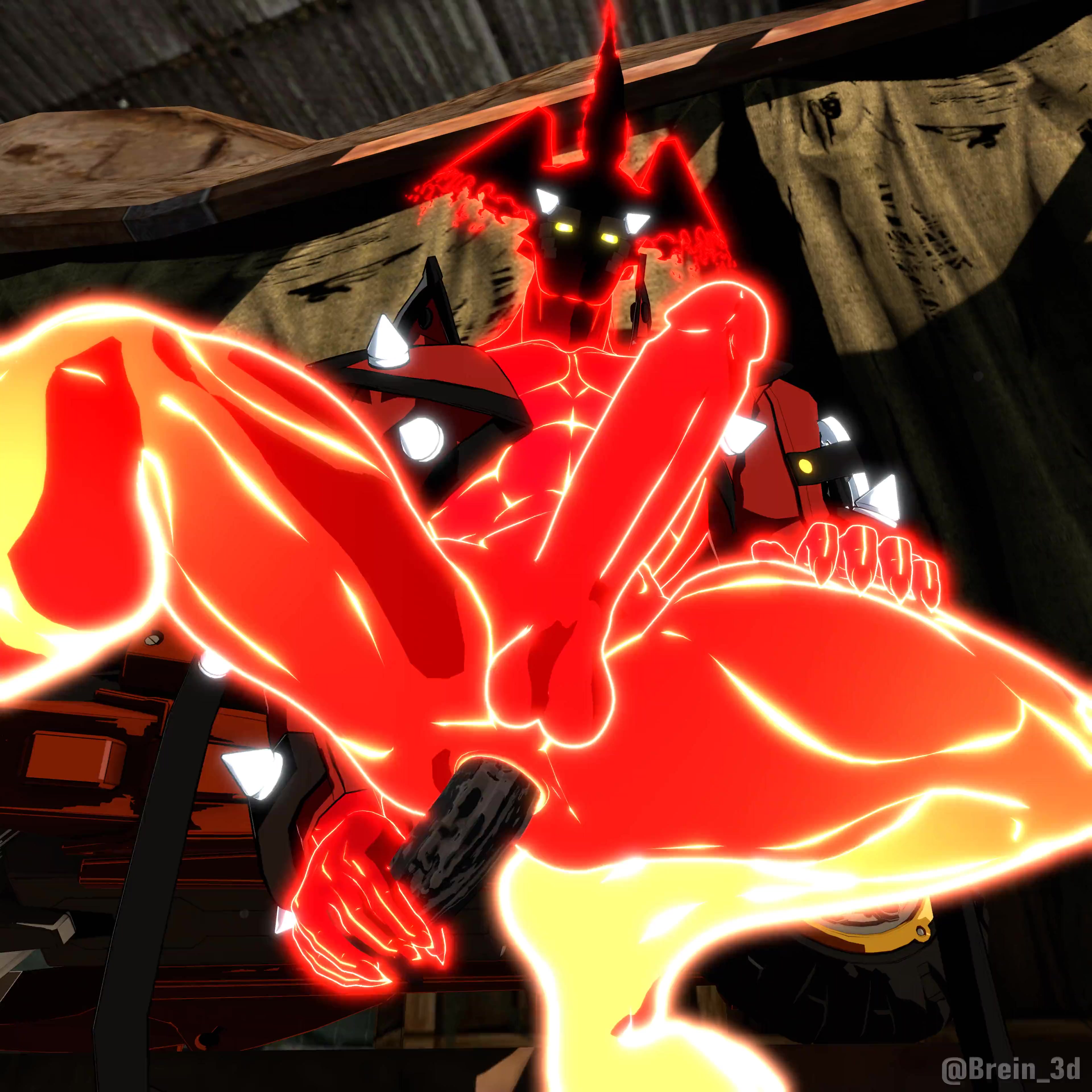 Installation de dragon intense sol brein 3d