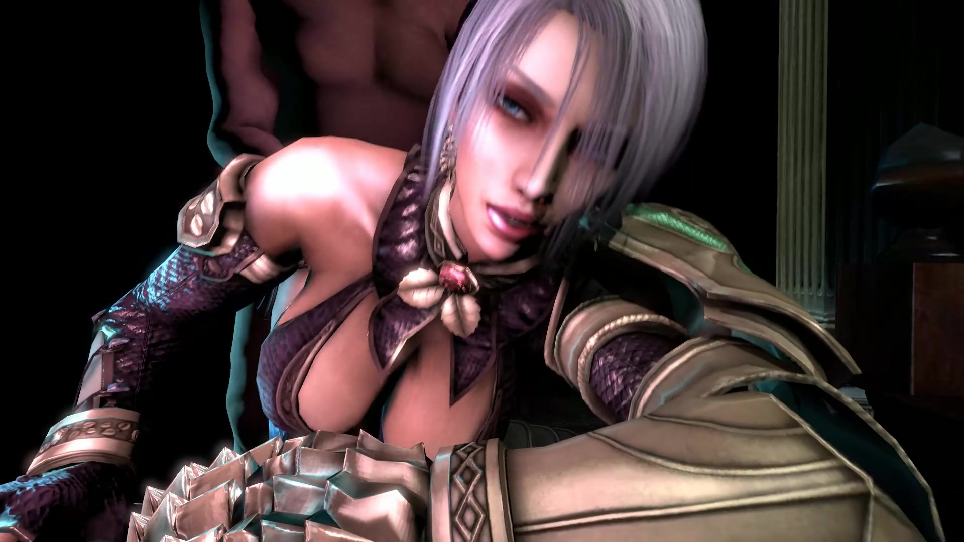 Ivy se fait branler par derrière