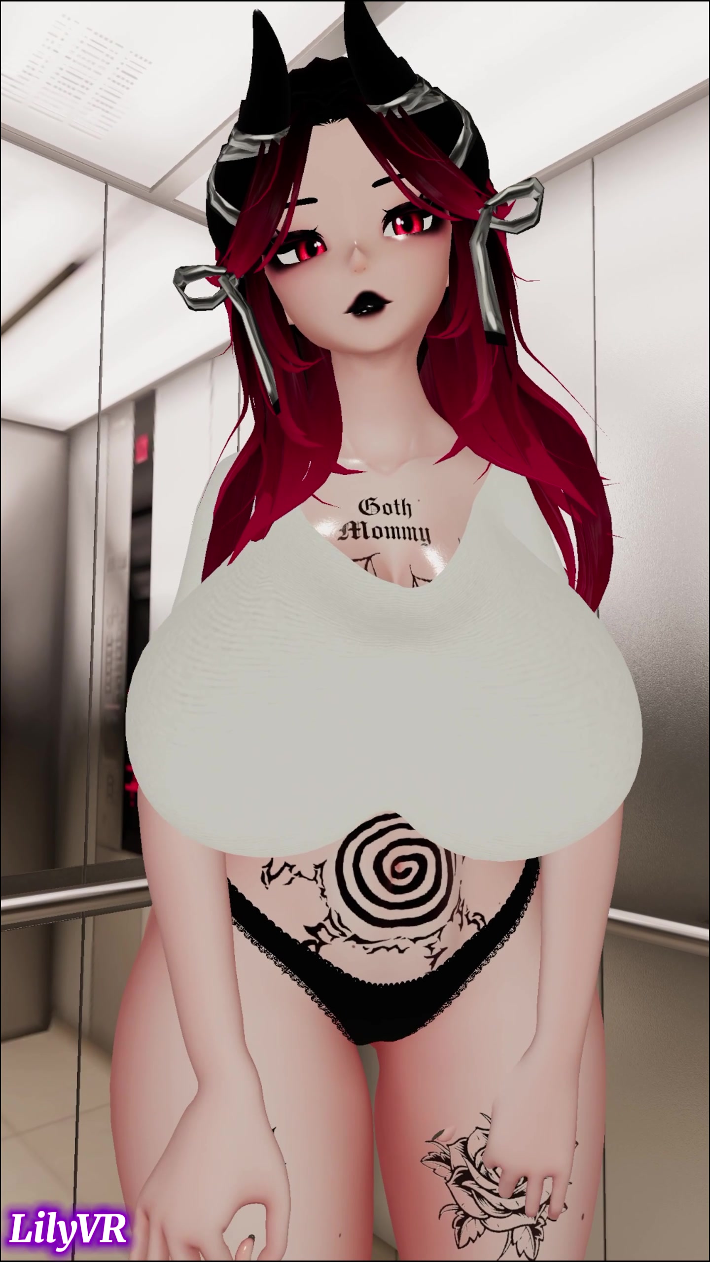 Schulmädchen tentakel futanari im aufzug