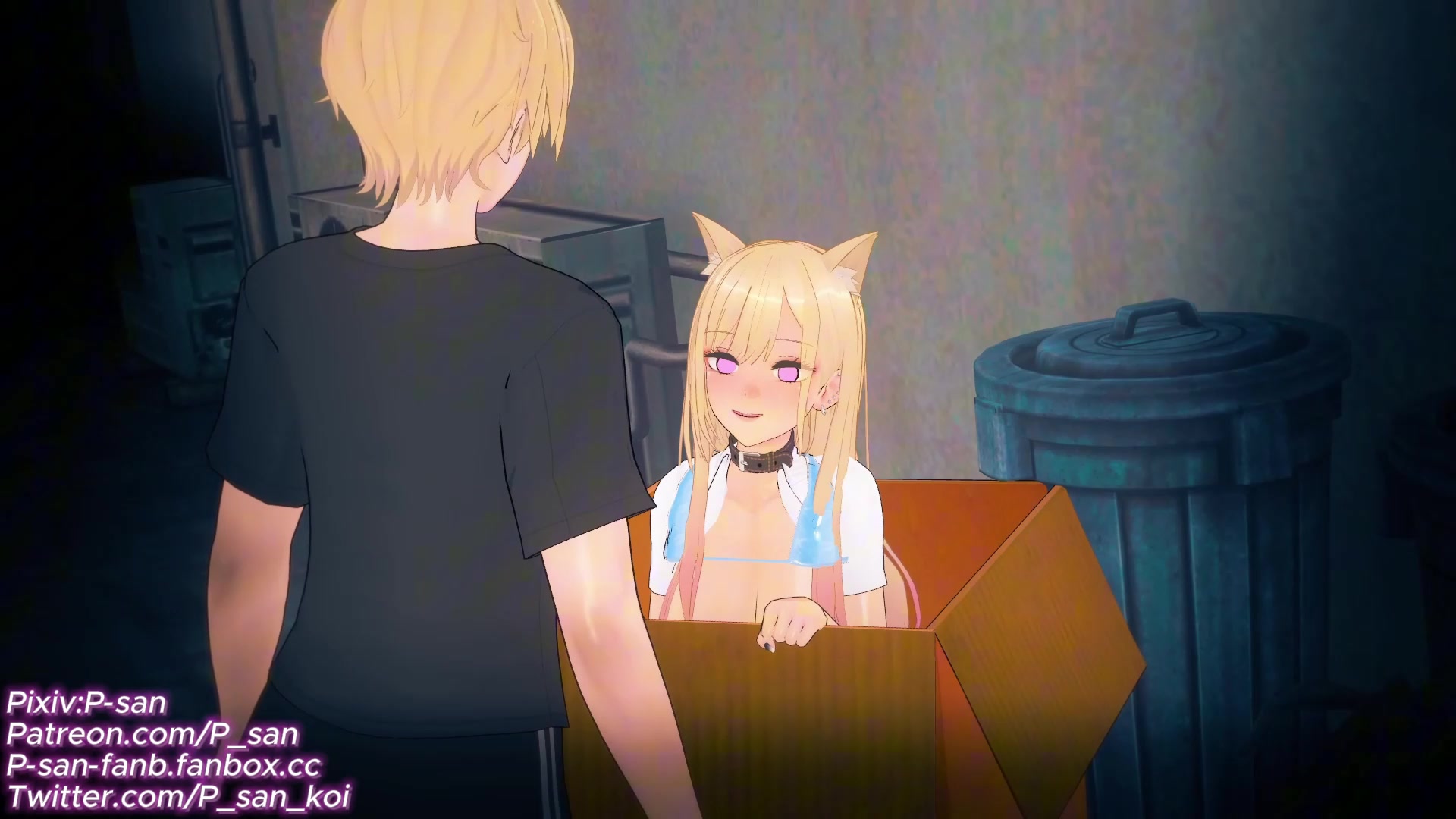 マリン・キタガワの洗脳ntrふたなり触手エッチ予告