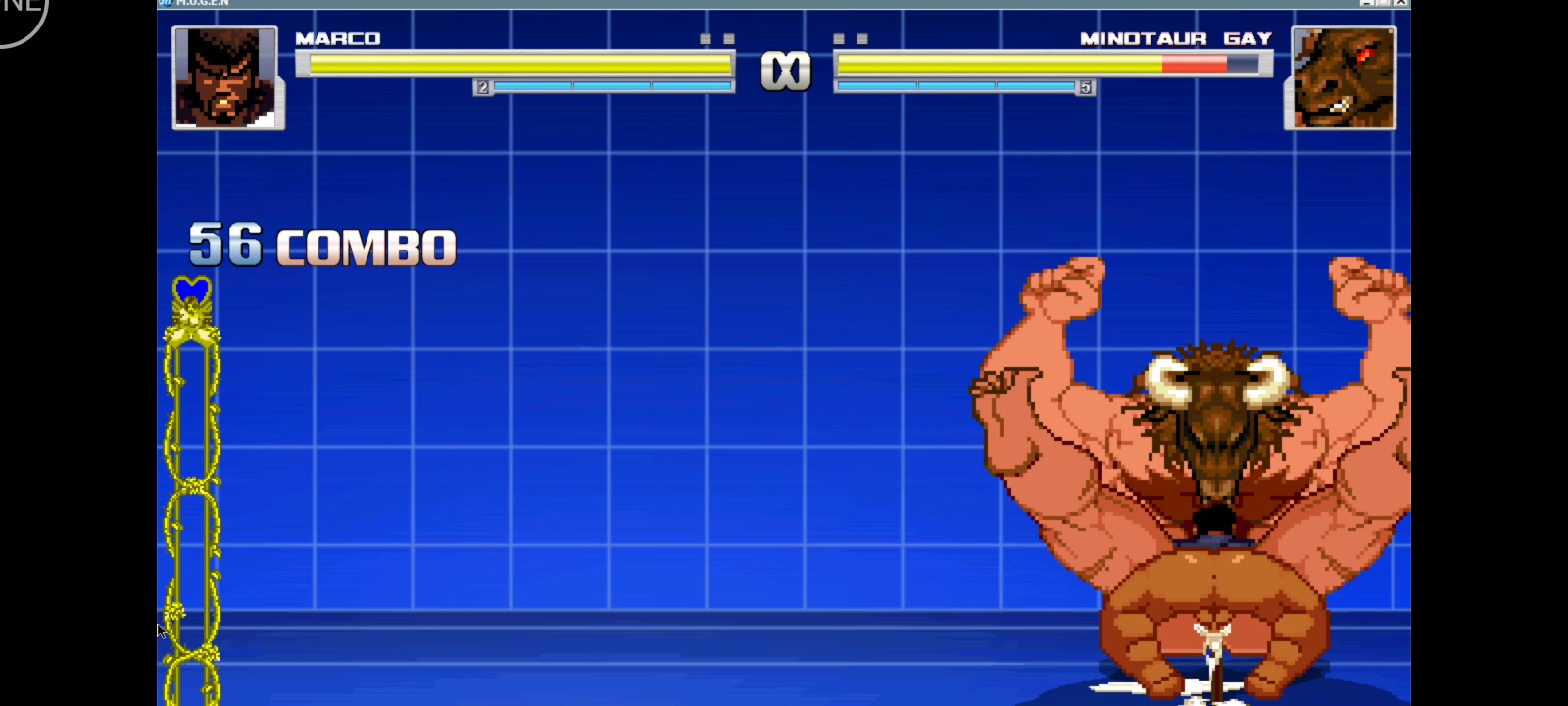 Minotauro negro gay cruzando doce culo quente