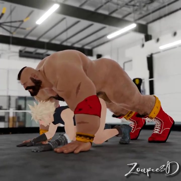 क्लाउड x ज़ैंगीड: टेंटाकल फूटानारी स्कूलगर्ल इच्छा