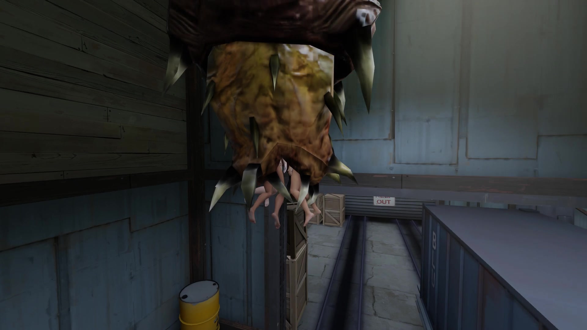 Gatas peitudas vs futanari de tentáculos eróticos