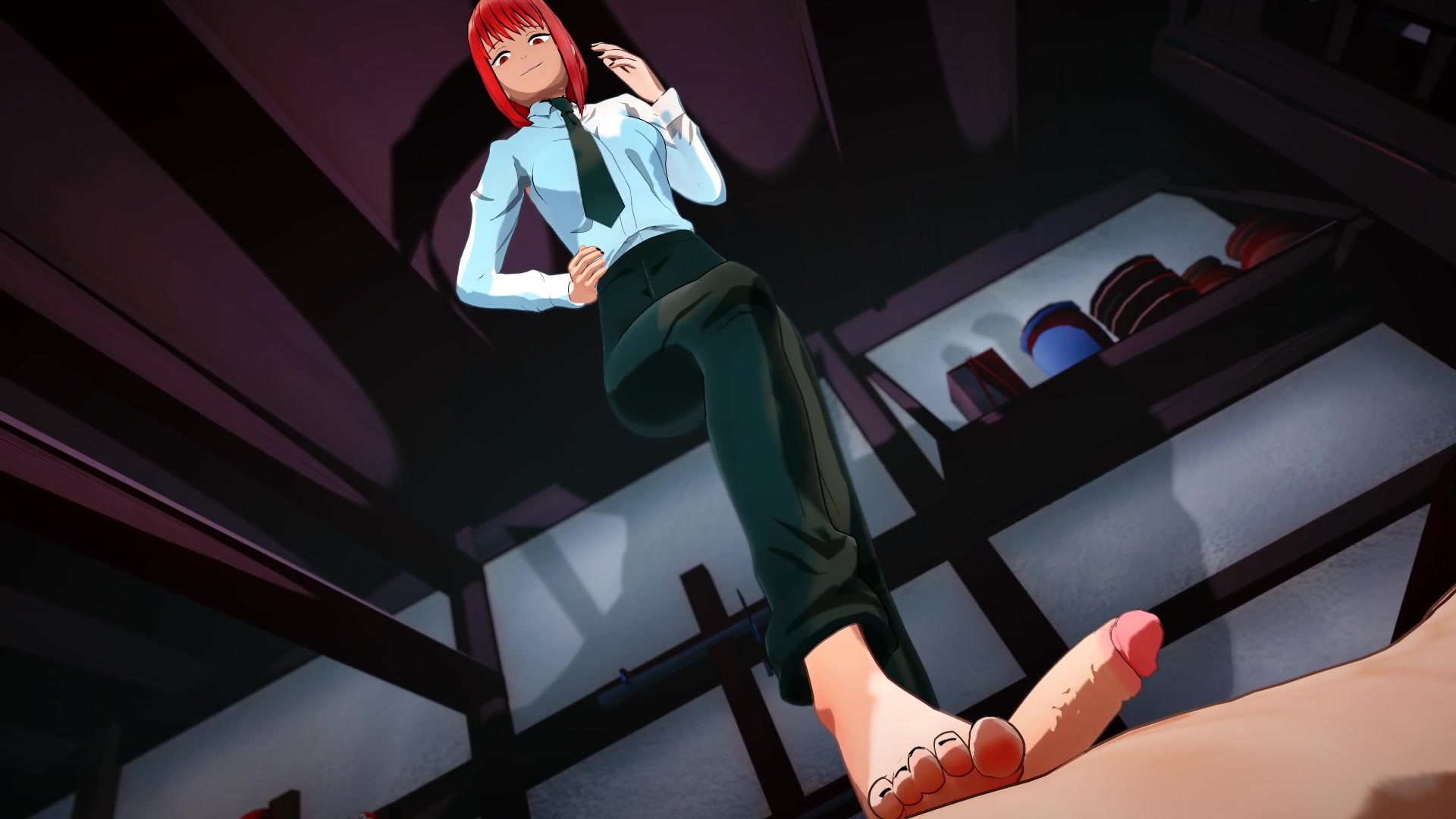 Puissance de piétinement avec makima