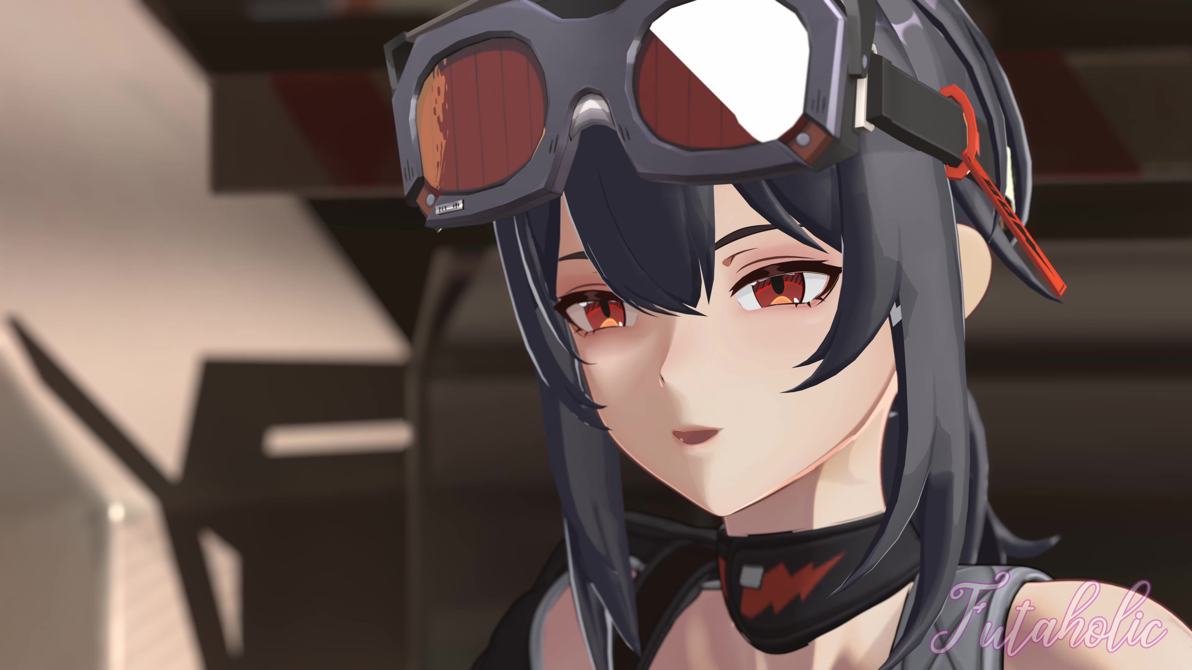 4k futaholic : grace & koleda échi futanari tentacules écolière aff...