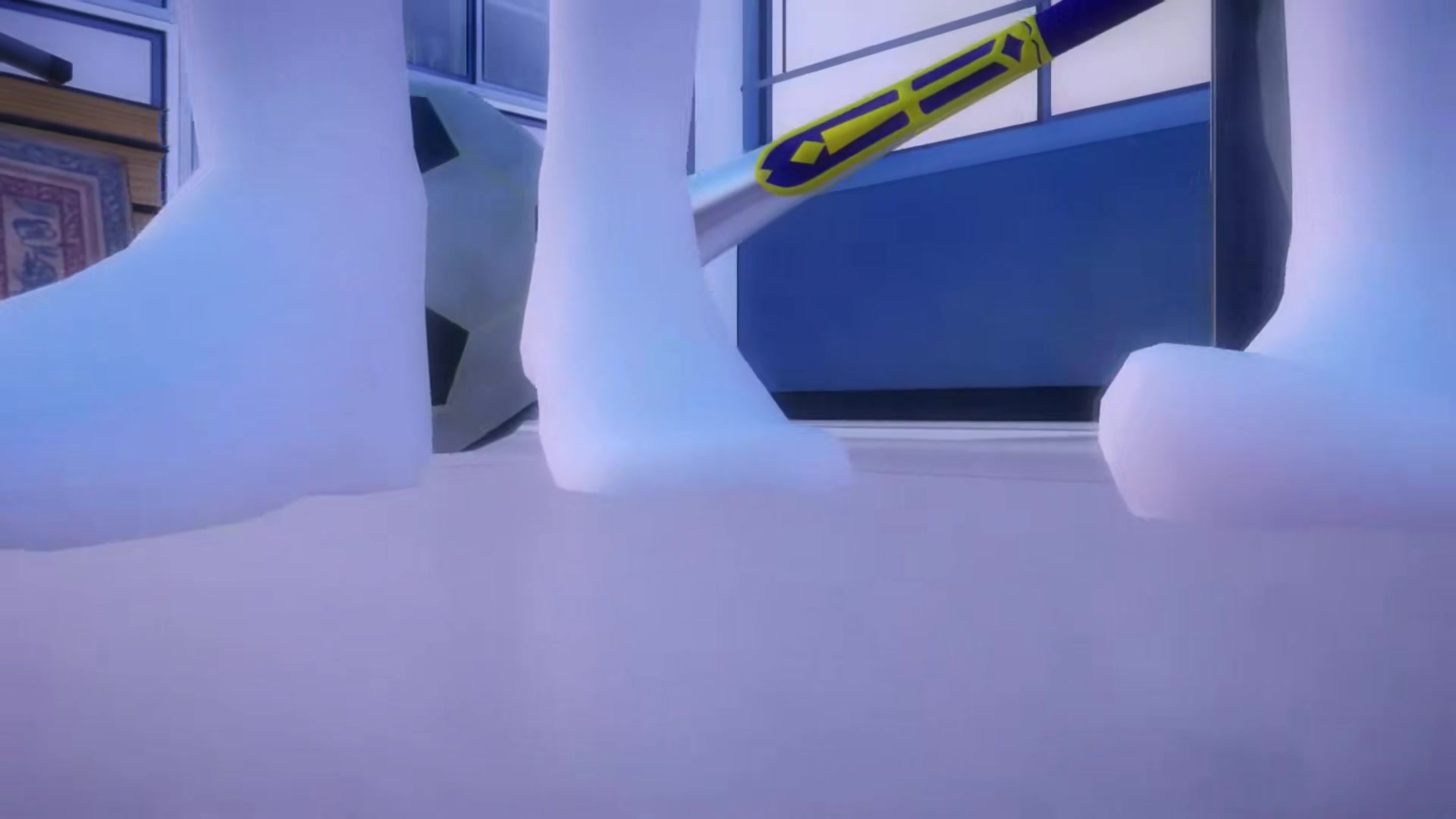 缩小的炼狱中的激烈吞噬