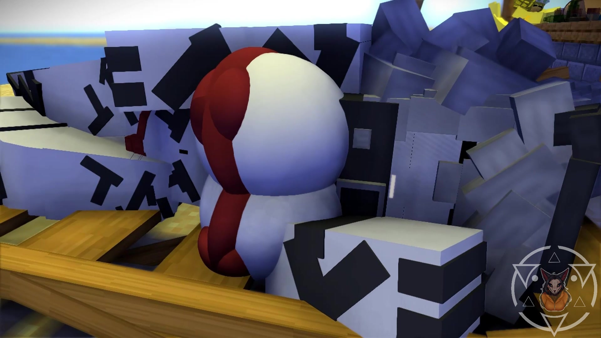 Voracidade intensa do rei cobra no tubarão