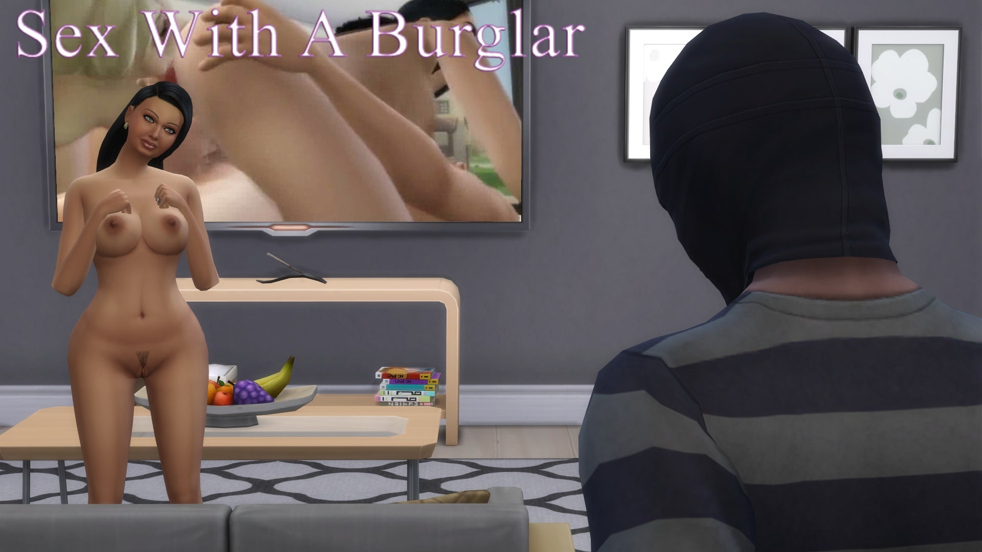 Sexe avec une cambrioleuse (sim doe)