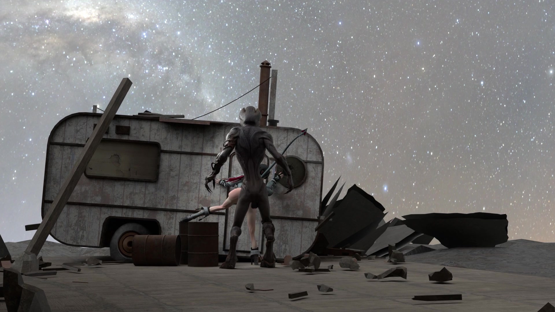 एलियन एनल जेन डो