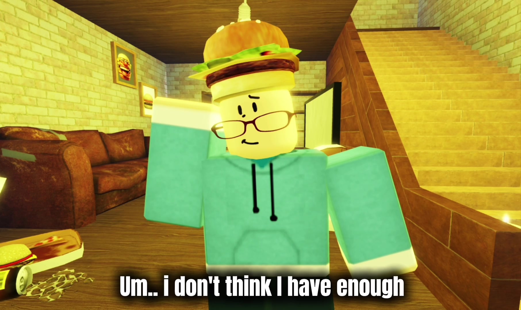 Animation sexy de livraison de pizza