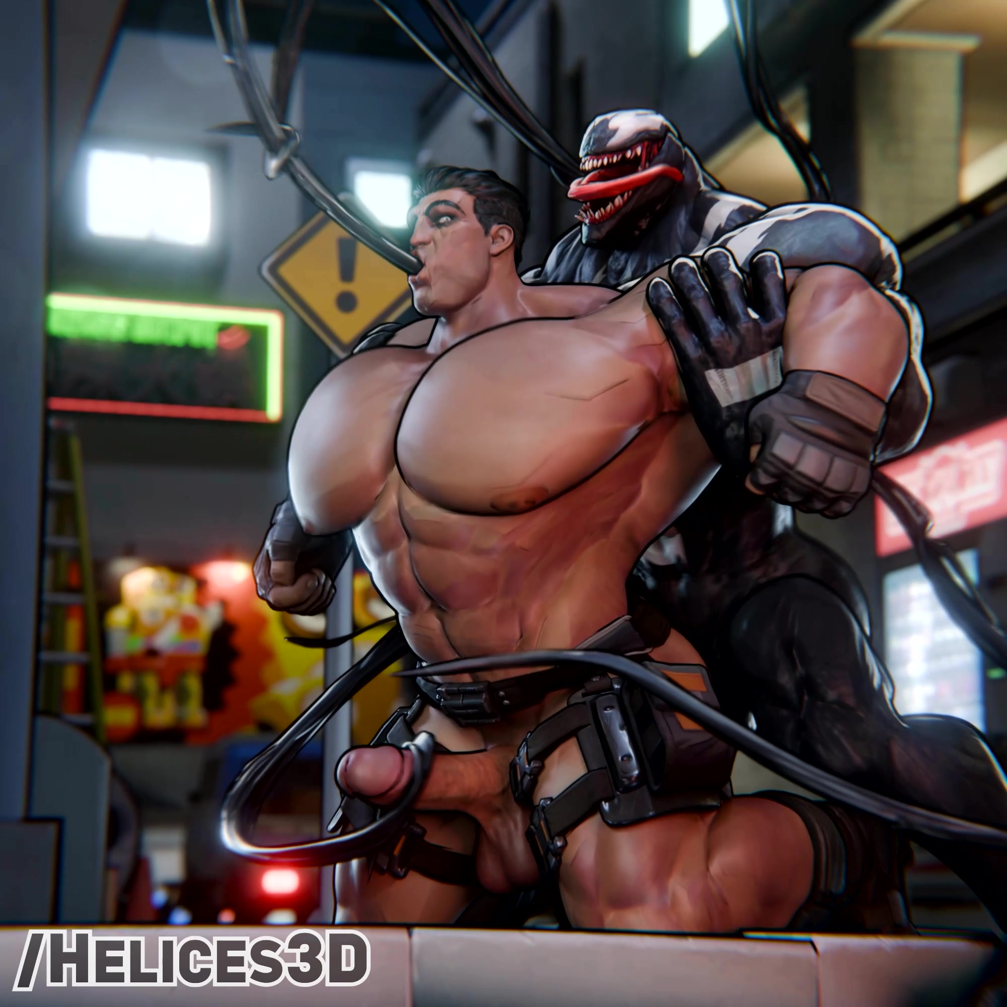 Soumission intense au venin et au punisseur