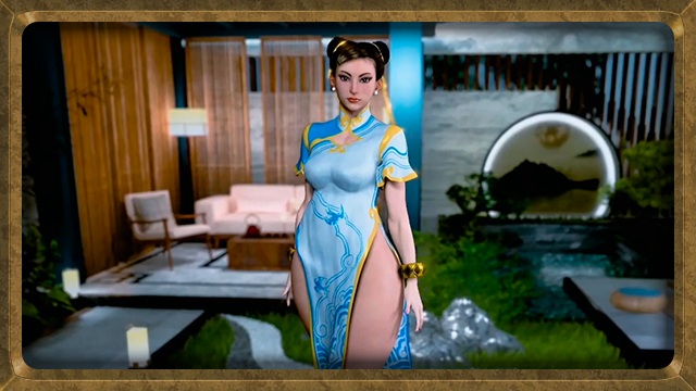 تشون-لي تُظهر منحنياتها المثيرة في فستان بدون ملابس داخلية