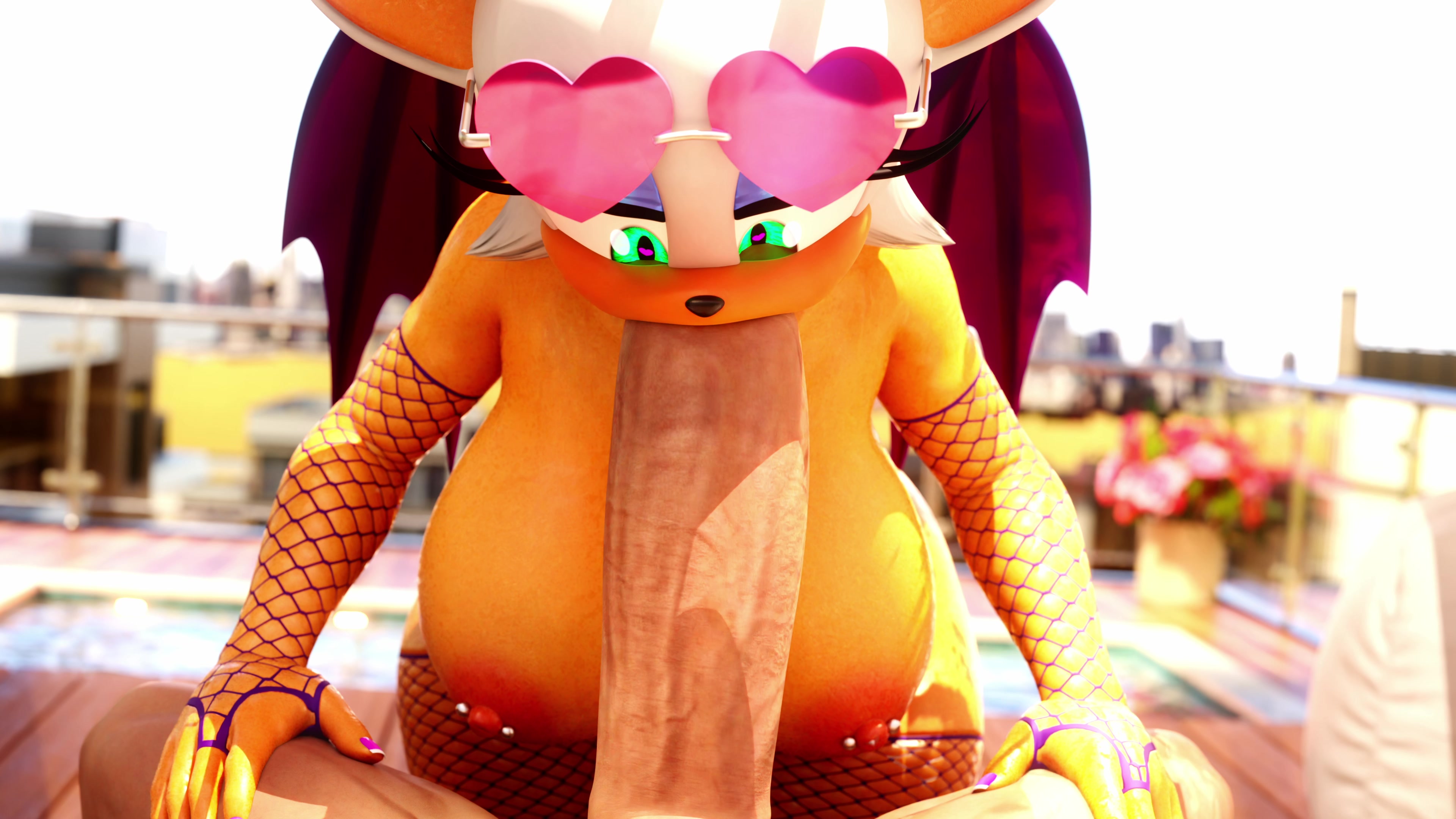 4k rouge xazter3d blowjob