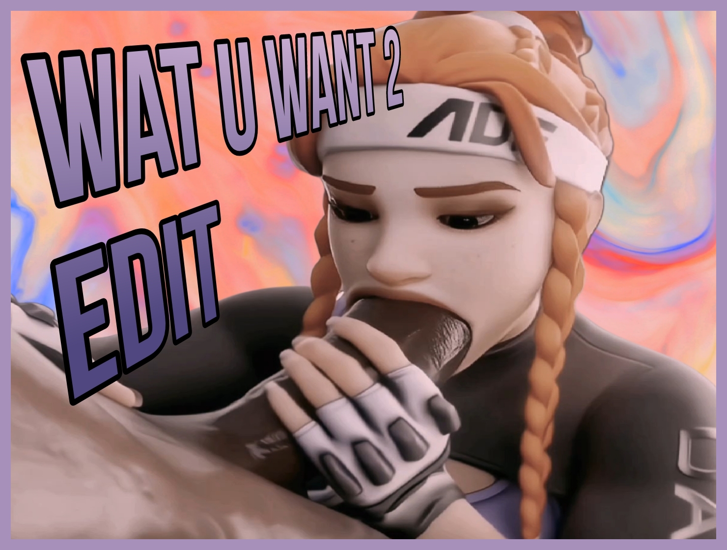 сверхсильная футанари-школьница в тентаклях