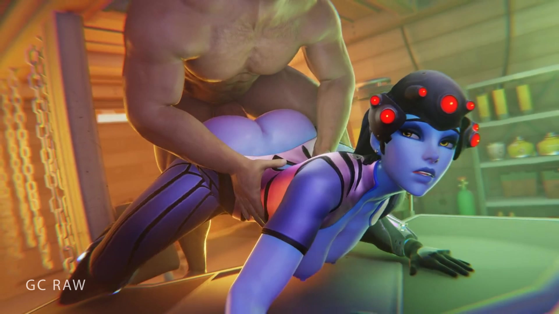 Industrial factory widowmaker fuck