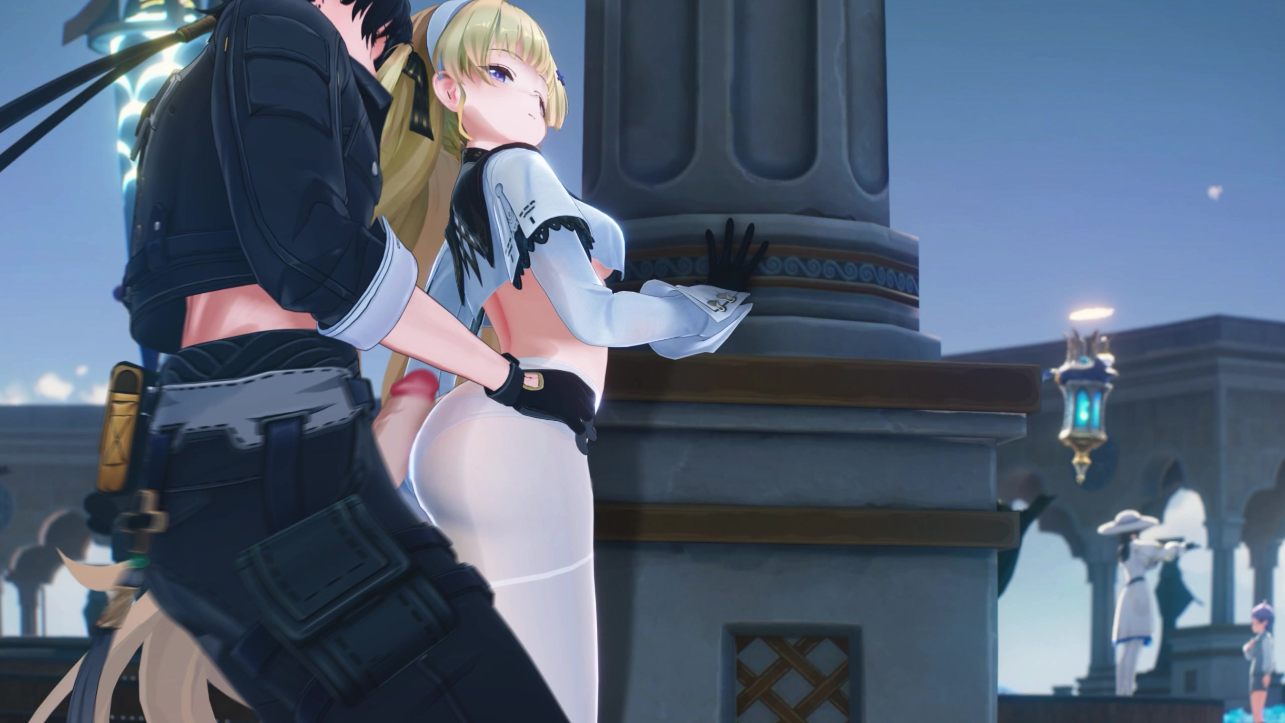 Caliente futanari escolar tentáculos ecchi 4