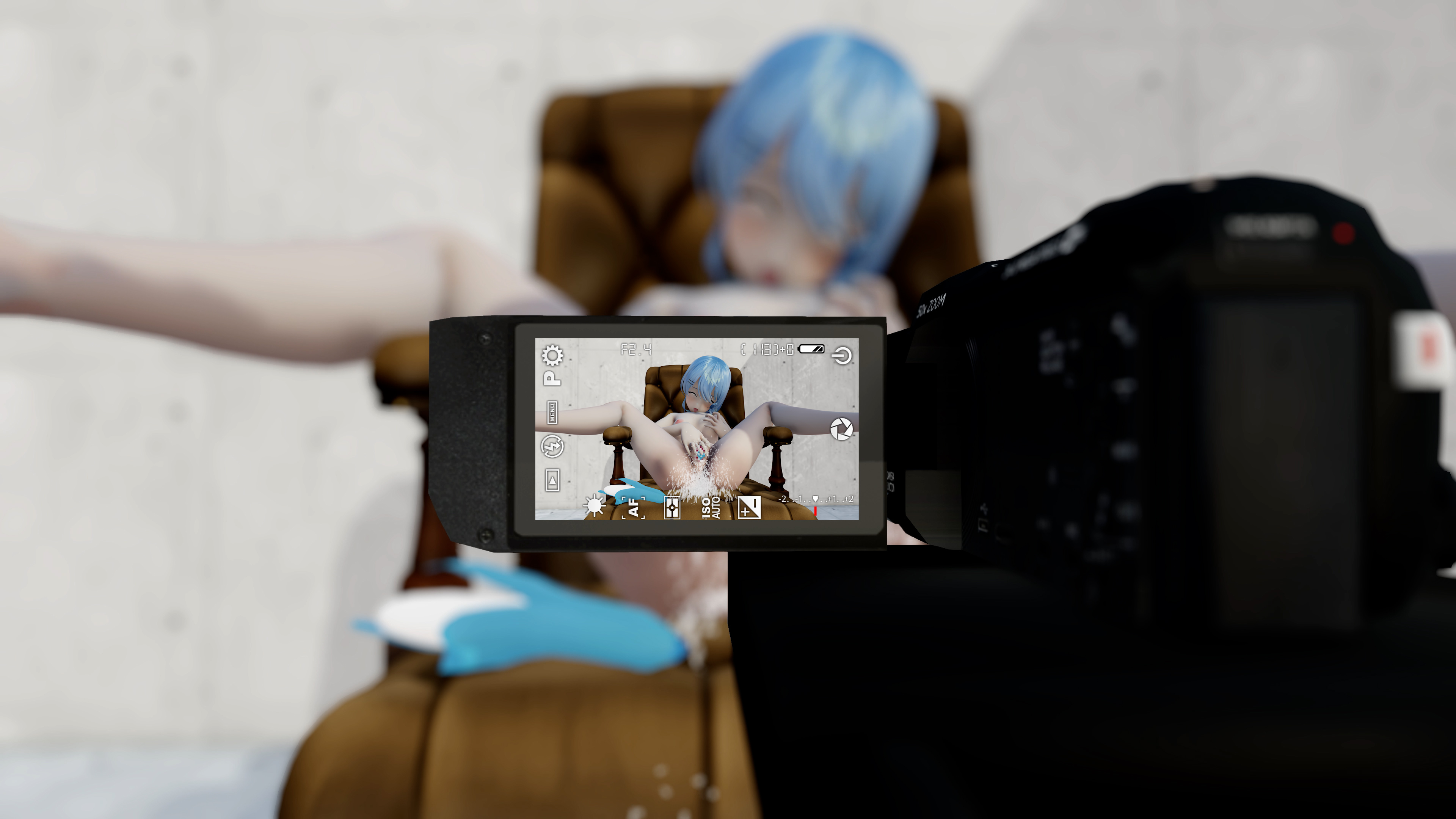 Sesión gonzo intensa con hoshimati suisei