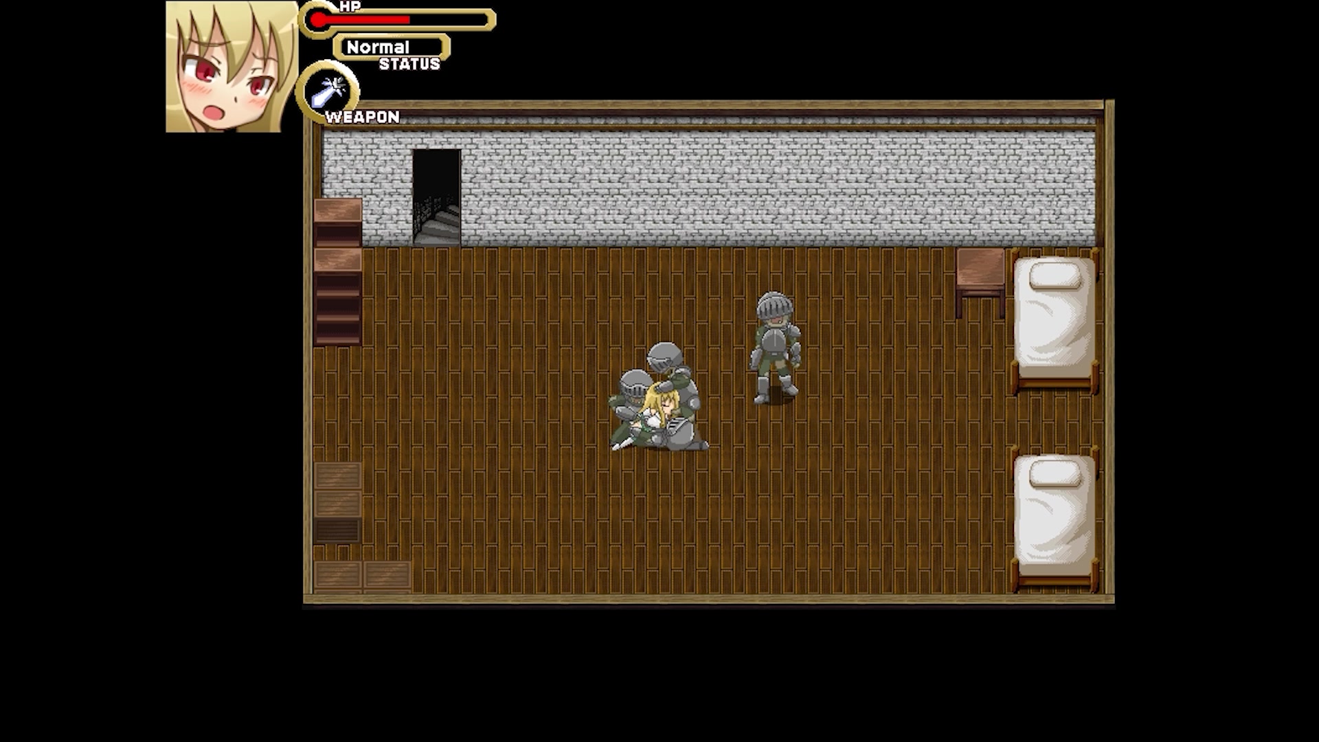 Labyrinthe de tentacules avec écolière futanari érotique