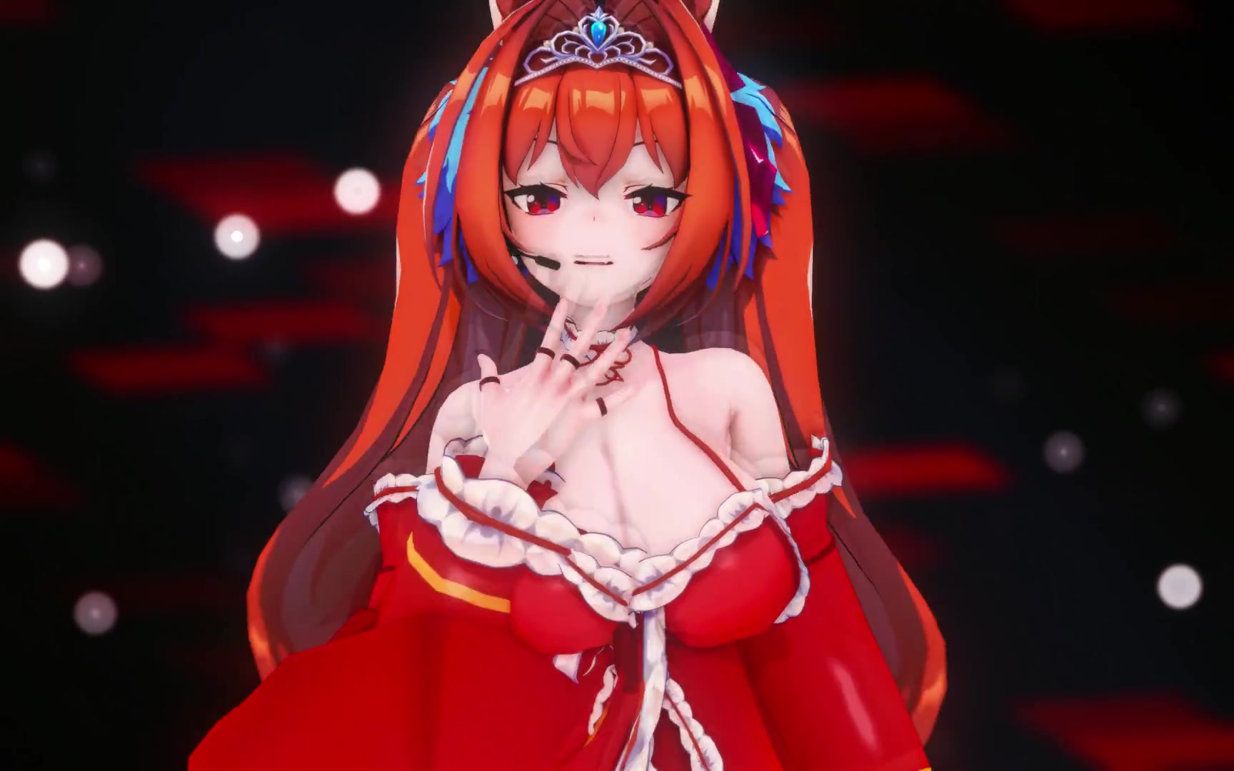 Carta rainha tentáculo futanari erótica